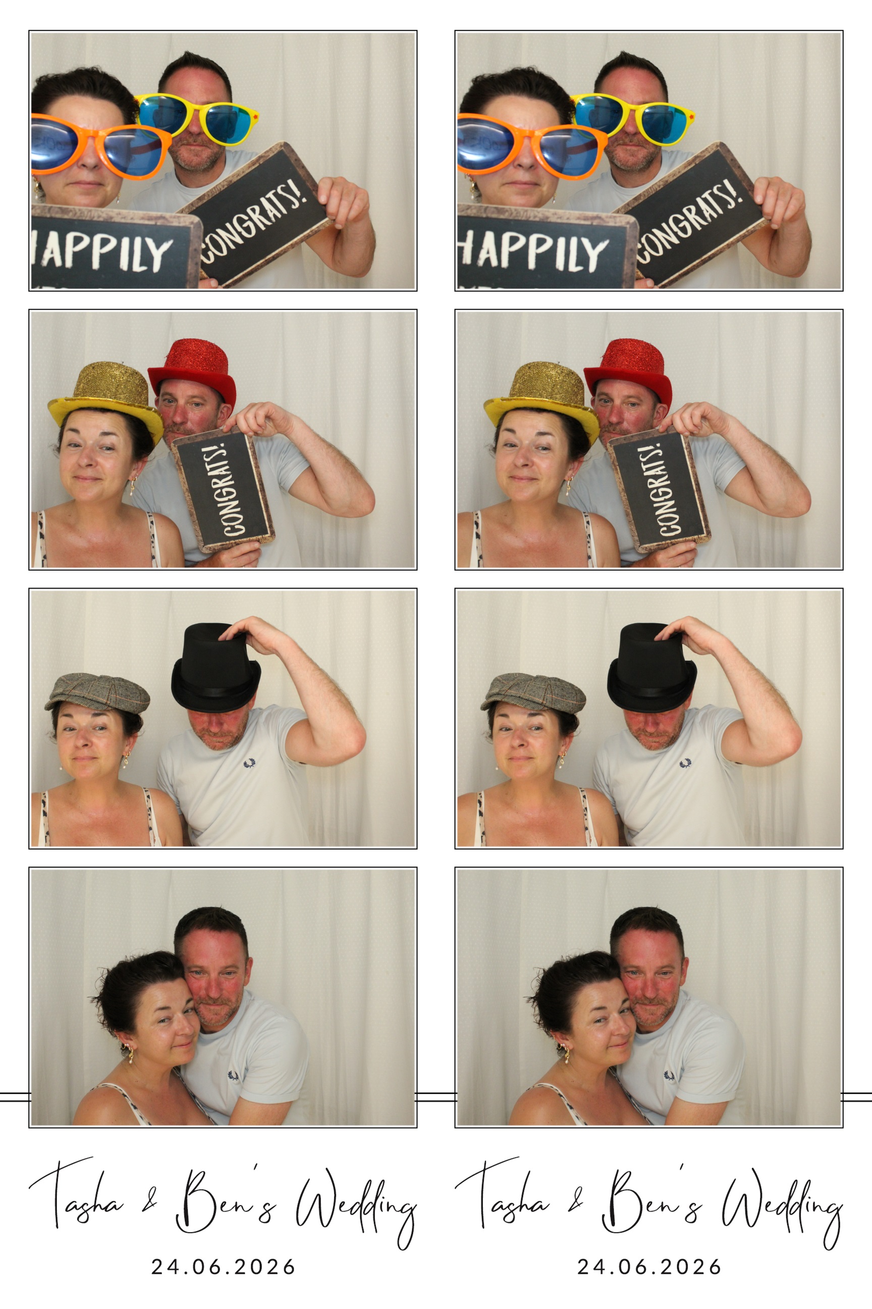 Tasha & Ben | View more photos from the event at images.mobile-photo-booth.com/u/MobilePhotoBoothUK/Tasha-Ben