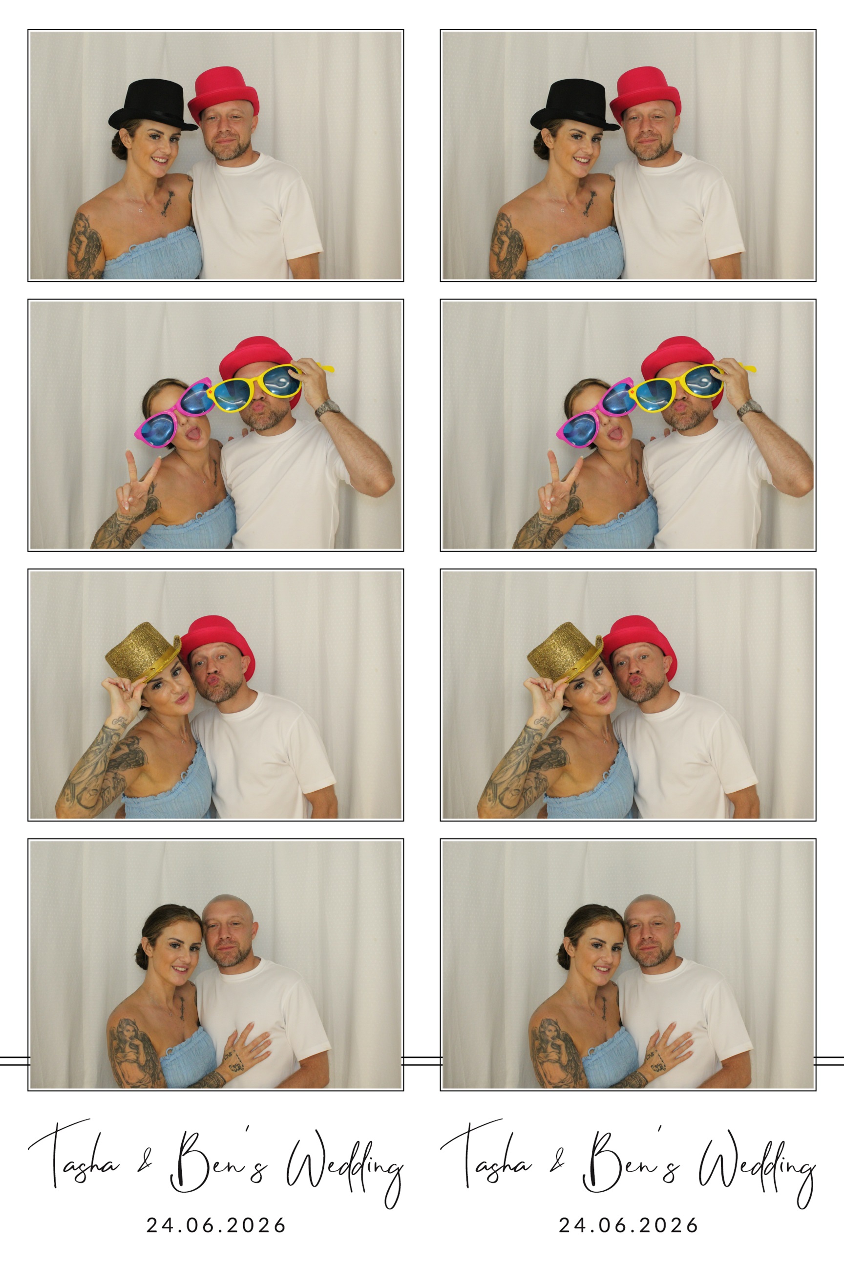 Tasha & Ben | View more photos from the event at images.mobile-photo-booth.com/u/MobilePhotoBoothUK/Tasha-Ben