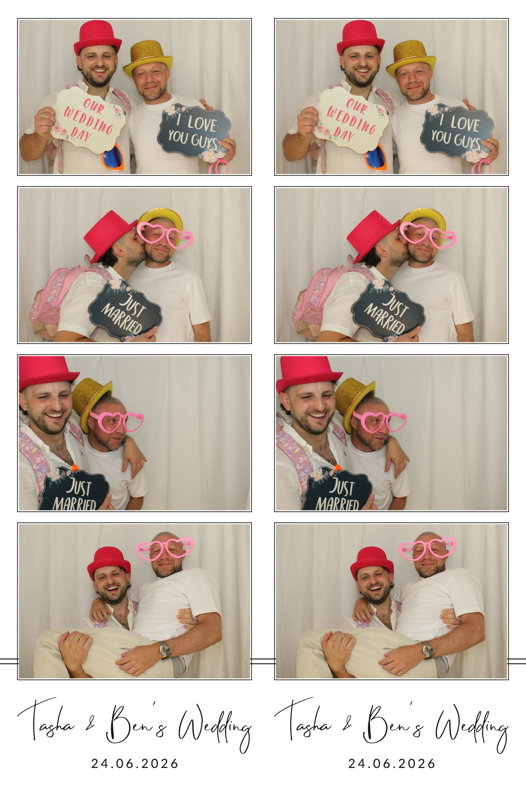 Tasha & Ben | View more photos from the event at images.mobile-photo-booth.com/u/MobilePhotoBoothUK/Tasha-Ben