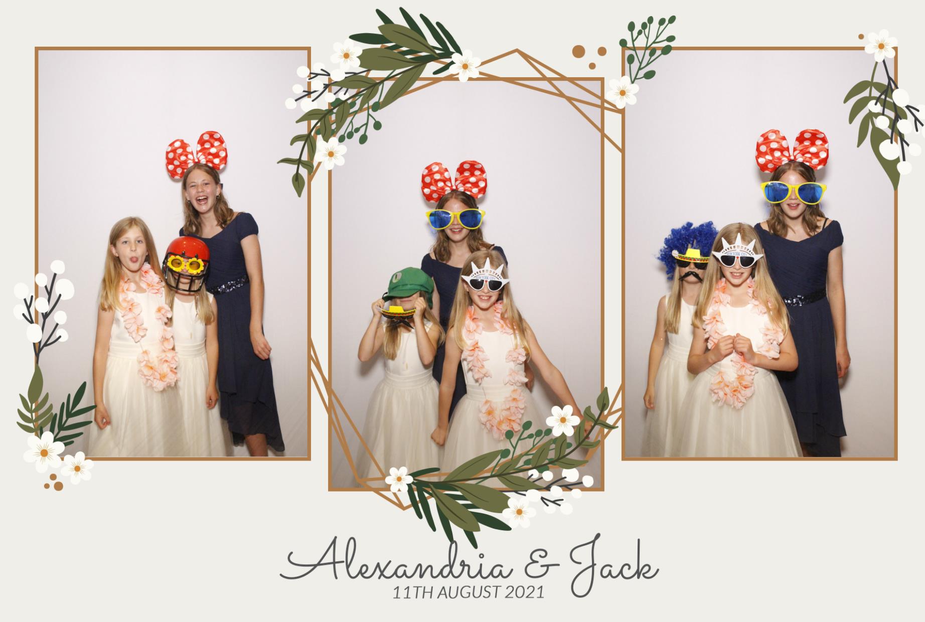 Alexandria & Jack's Wedding | View more photos from the event at gallery.myphotoboothexperience.co.uk/u/MyPhotoBoothExperienceLtd/Alexandria-Jacks-Wedding