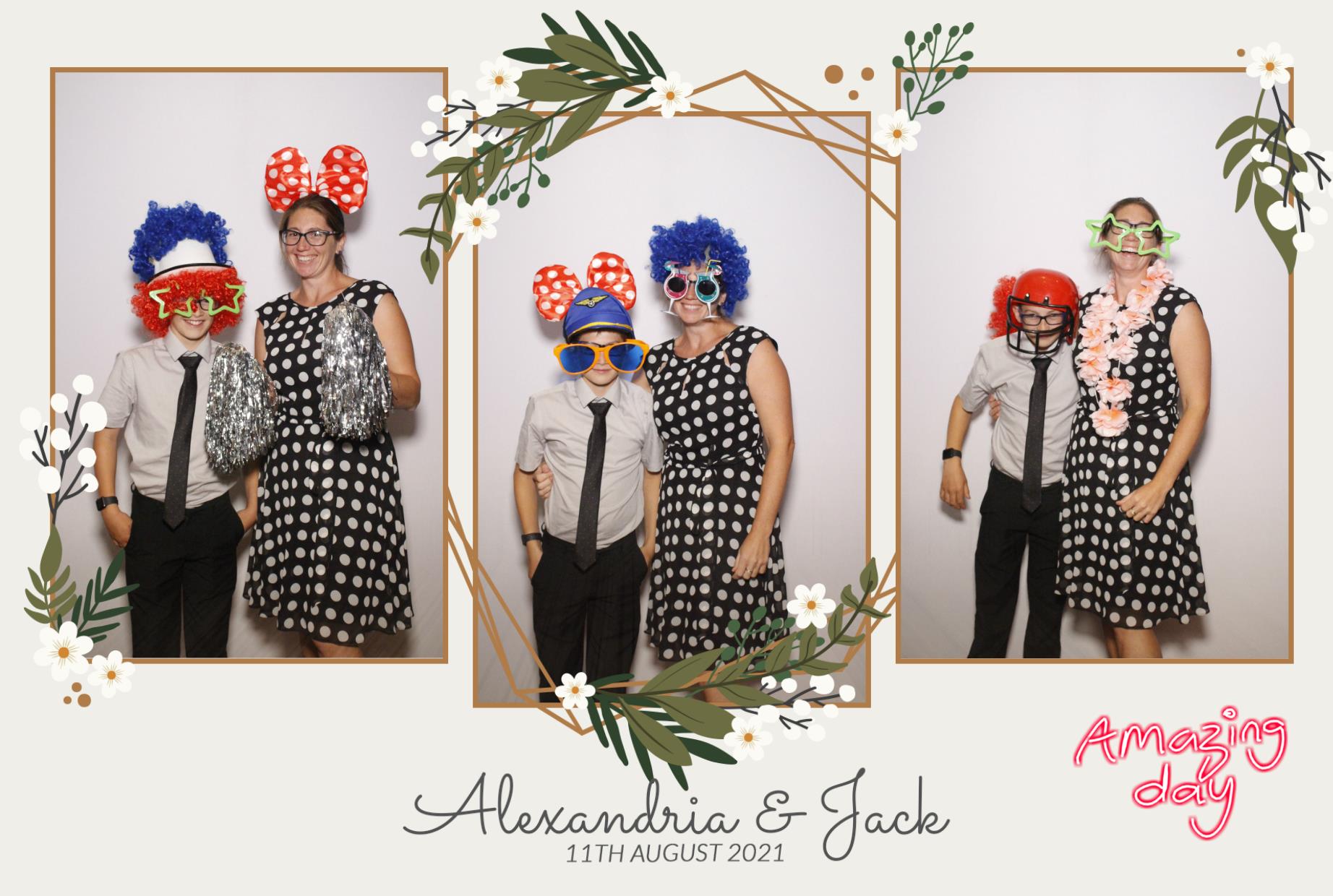 Alexandria & Jack's Wedding | View more photos from the event at gallery.myphotoboothexperience.co.uk/u/MyPhotoBoothExperienceLtd/Alexandria-Jacks-Wedding