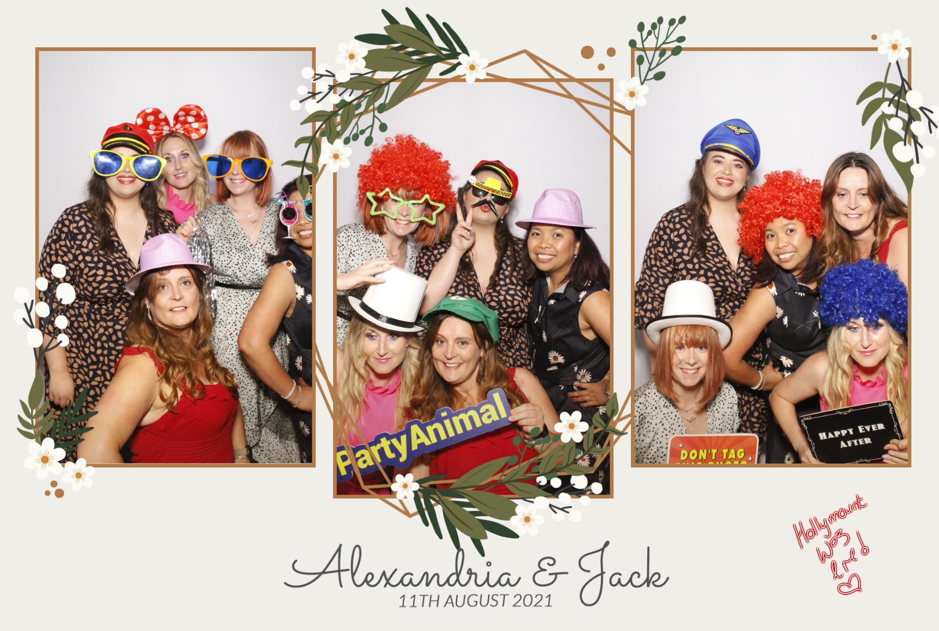 Alexandria & Jack's Wedding | View more photos from the event at gallery.myphotoboothexperience.co.uk/u/MyPhotoBoothExperienceLtd/Alexandria-Jacks-Wedding