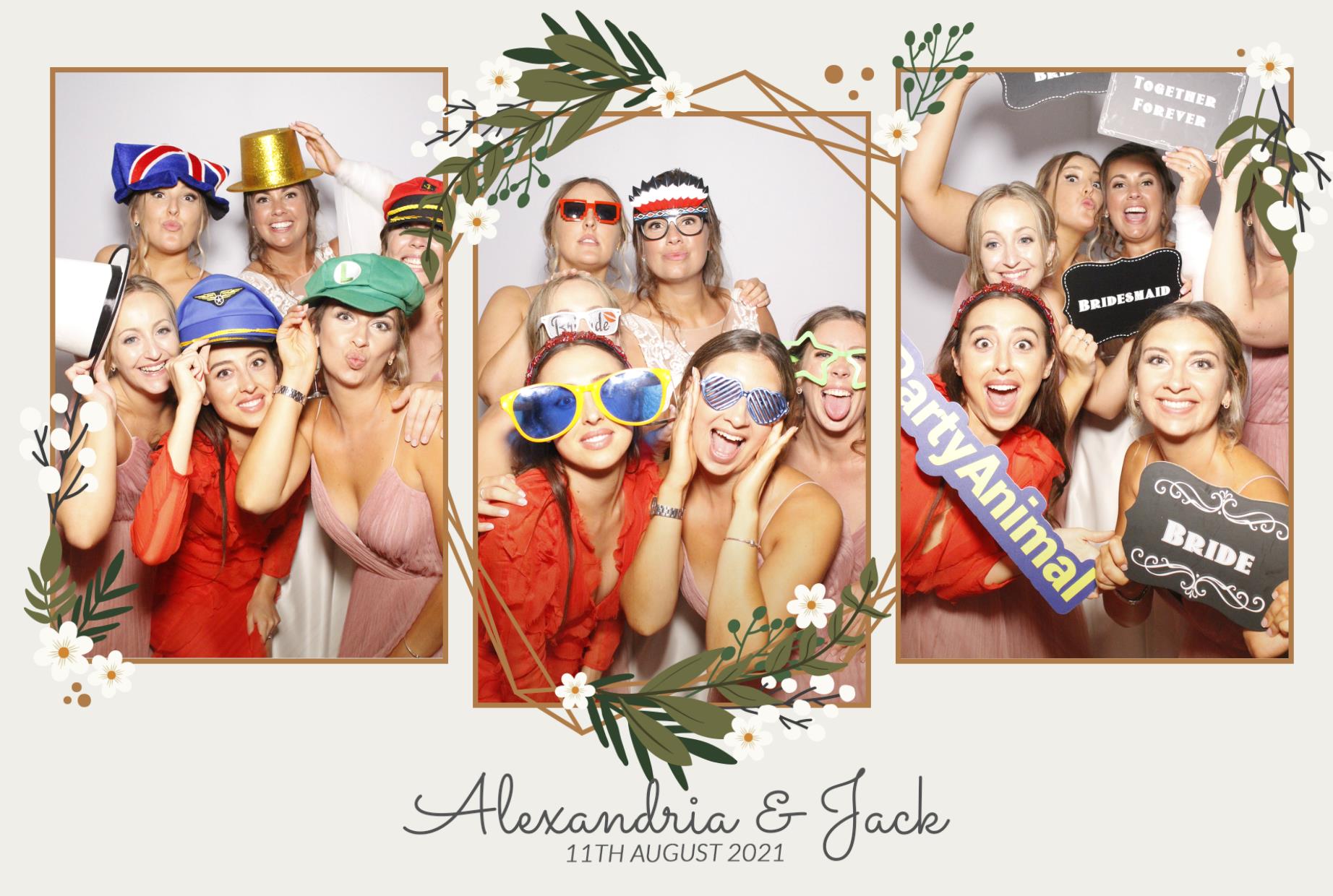 Alexandria & Jack's Wedding | View more photos from the event at gallery.myphotoboothexperience.co.uk/u/MyPhotoBoothExperienceLtd/Alexandria-Jacks-Wedding