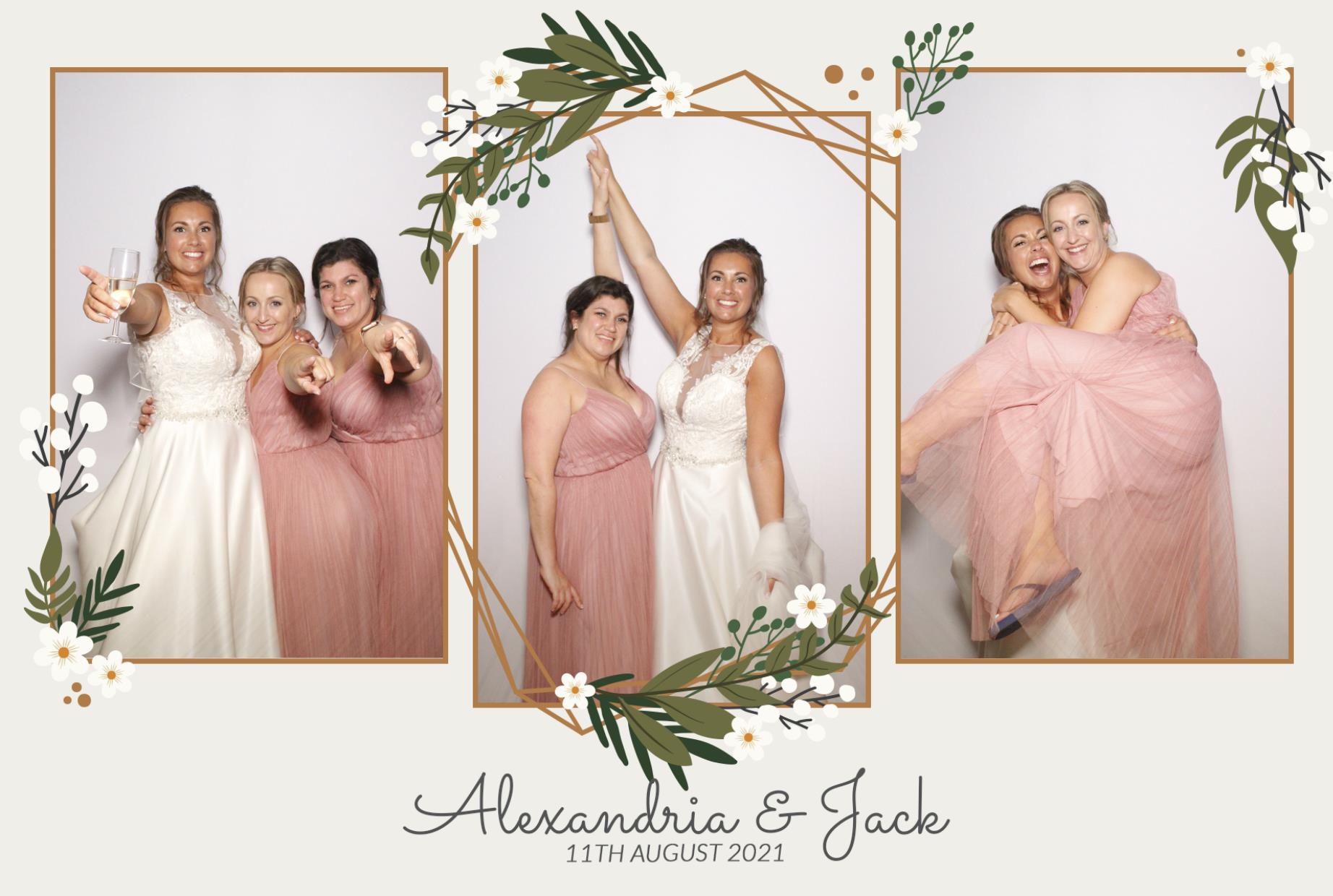 Alexandria & Jack's Wedding | View more photos from the event at gallery.myphotoboothexperience.co.uk/u/MyPhotoBoothExperienceLtd/Alexandria-Jacks-Wedding