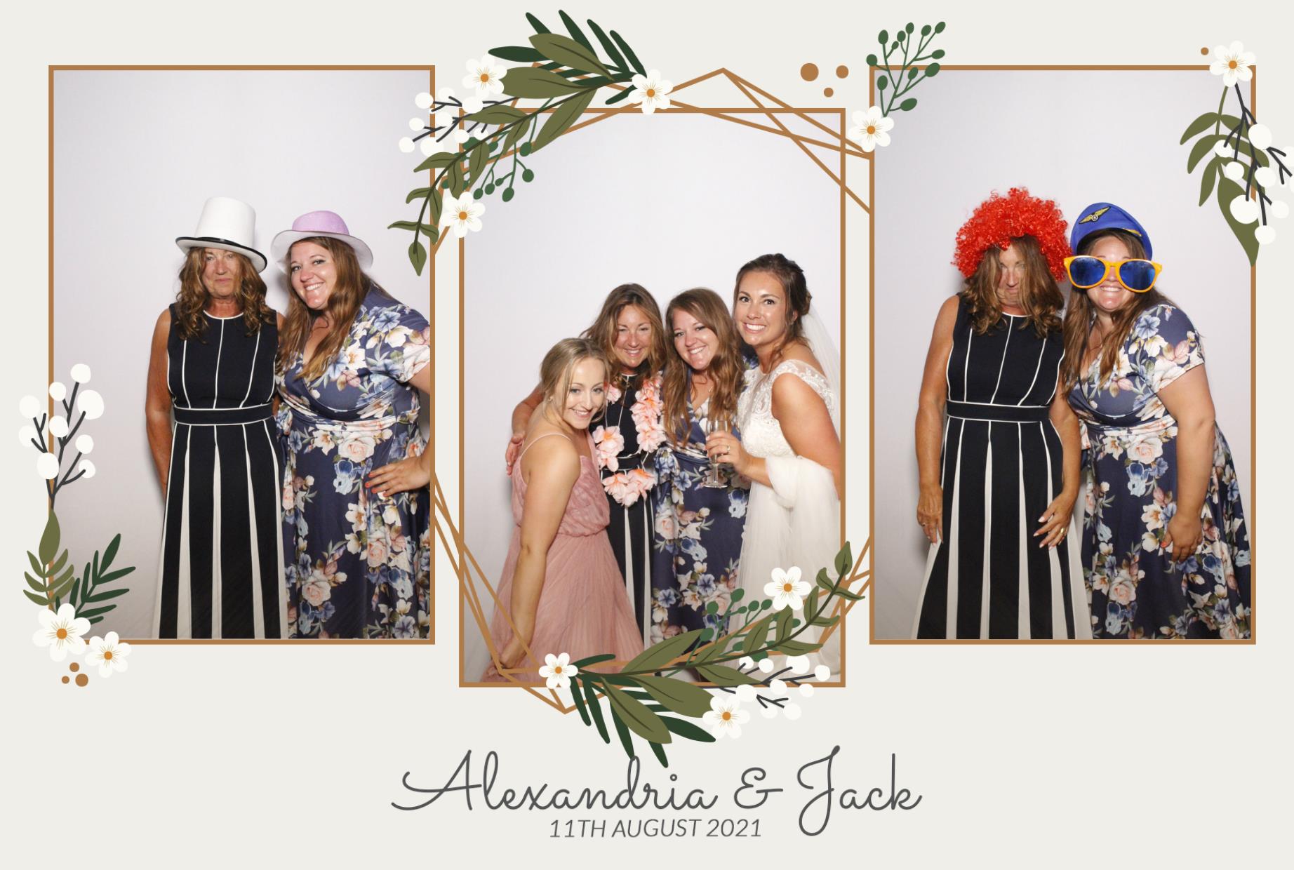 Alexandria & Jack's Wedding | View more photos from the event at gallery.myphotoboothexperience.co.uk/u/MyPhotoBoothExperienceLtd/Alexandria-Jacks-Wedding