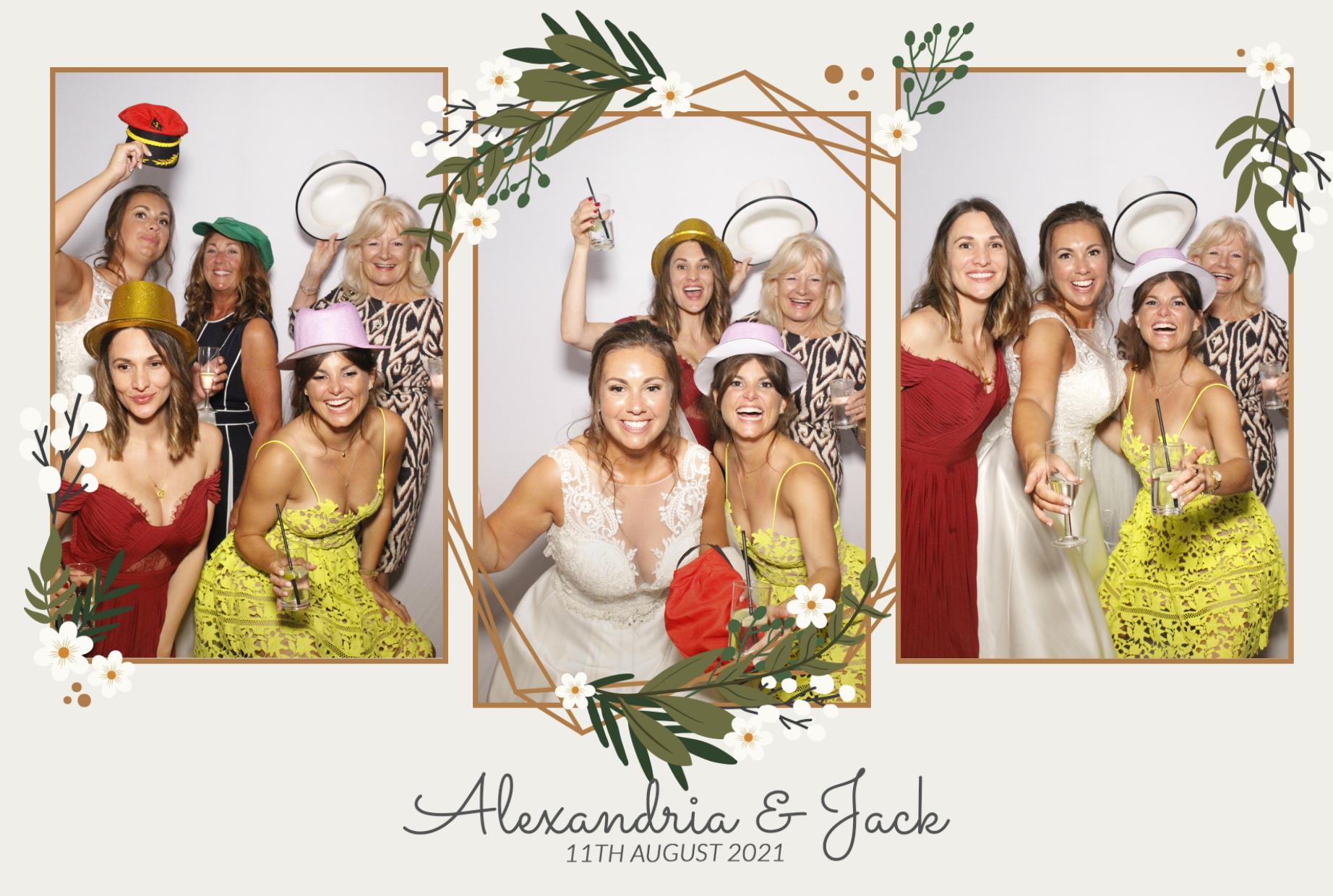 Alexandria & Jack's Wedding | View more photos from the event at gallery.myphotoboothexperience.co.uk/u/MyPhotoBoothExperienceLtd/Alexandria-Jacks-Wedding
