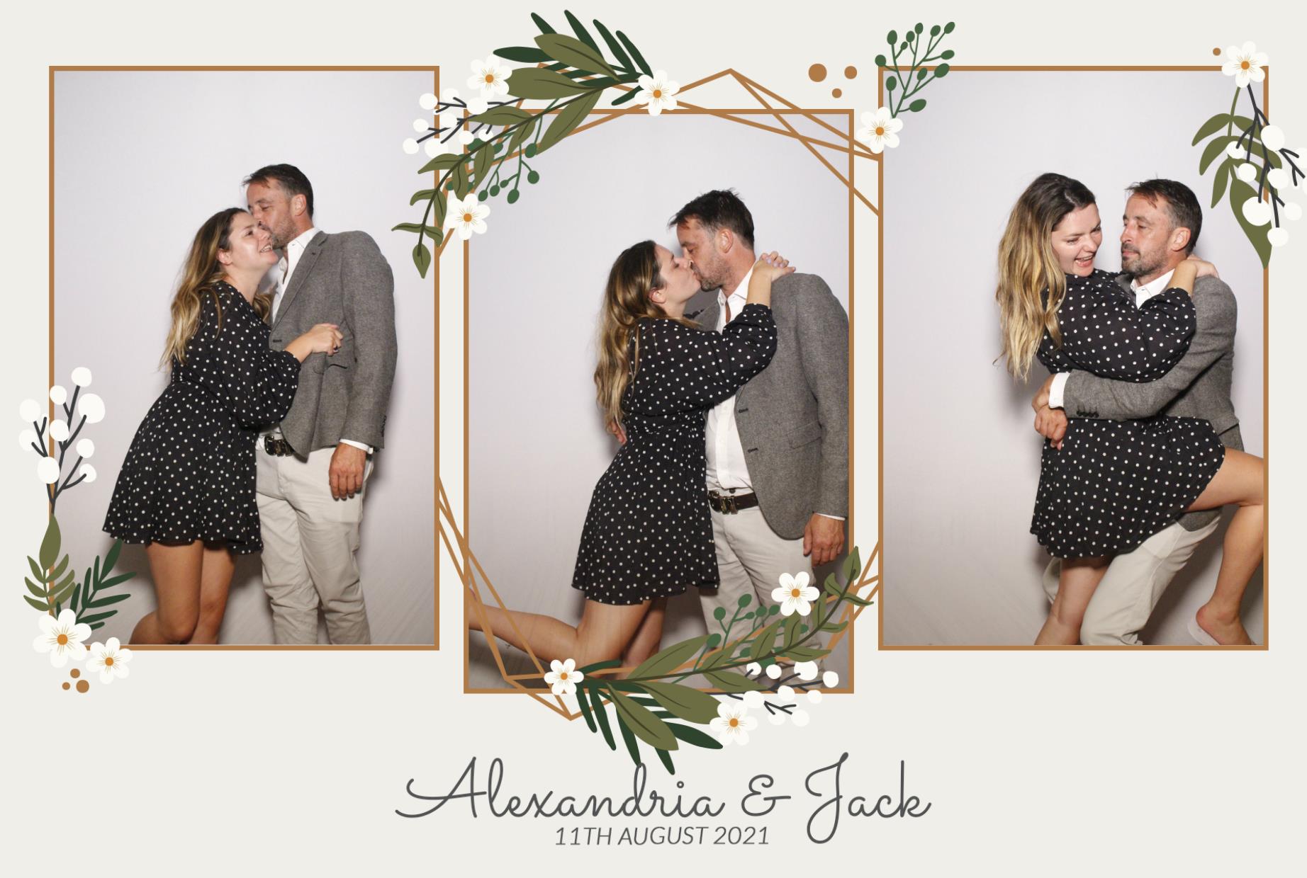 Alexandria & Jack's Wedding | View more photos from the event at gallery.myphotoboothexperience.co.uk/u/MyPhotoBoothExperienceLtd/Alexandria-Jacks-Wedding