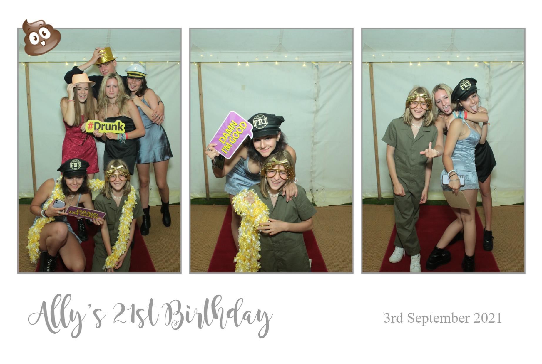 Ally's 21st Birthday | View more photos from the event at gallery.myphotoboothexperience.co.uk/u/MyPhotoBoothExperienceLtd/Allys-21st-Birthday