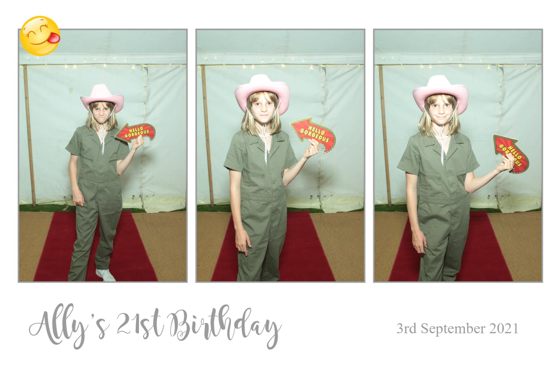Ally's 21st Birthday | View more photos from the event at gallery.myphotoboothexperience.co.uk/u/MyPhotoBoothExperienceLtd/Allys-21st-Birthday