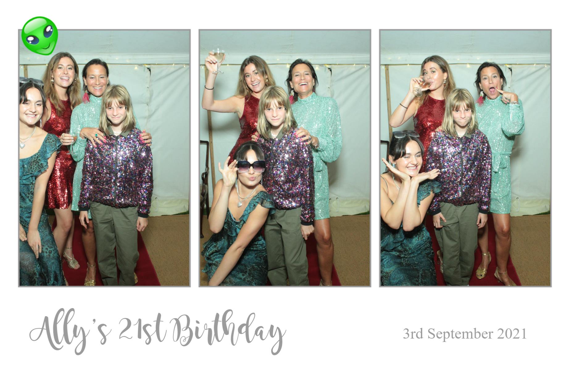 Ally's 21st Birthday | View more photos from the event at gallery.myphotoboothexperience.co.uk/u/MyPhotoBoothExperienceLtd/Allys-21st-Birthday