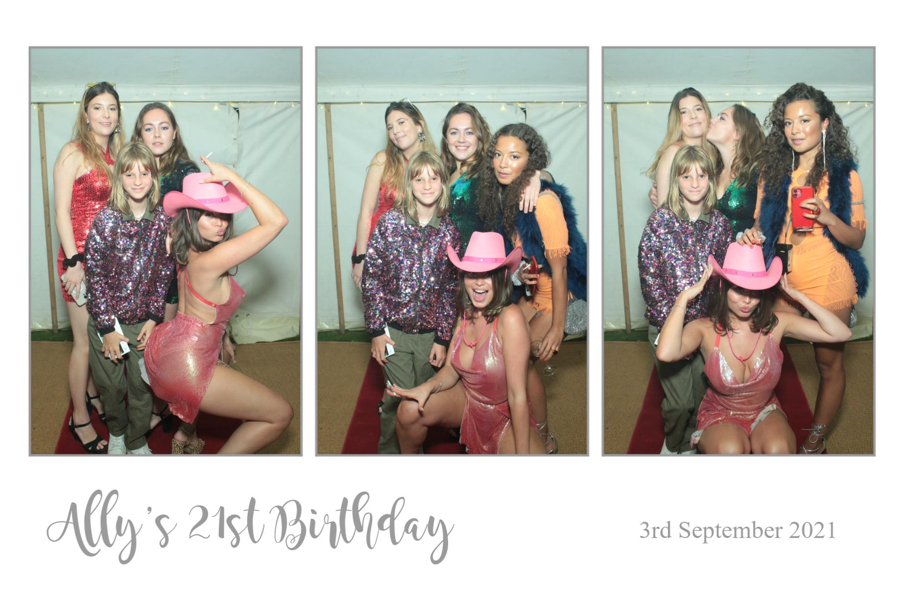 Ally's 21st Birthday | View more photos from the event at gallery.myphotoboothexperience.co.uk/u/MyPhotoBoothExperienceLtd/Allys-21st-Birthday