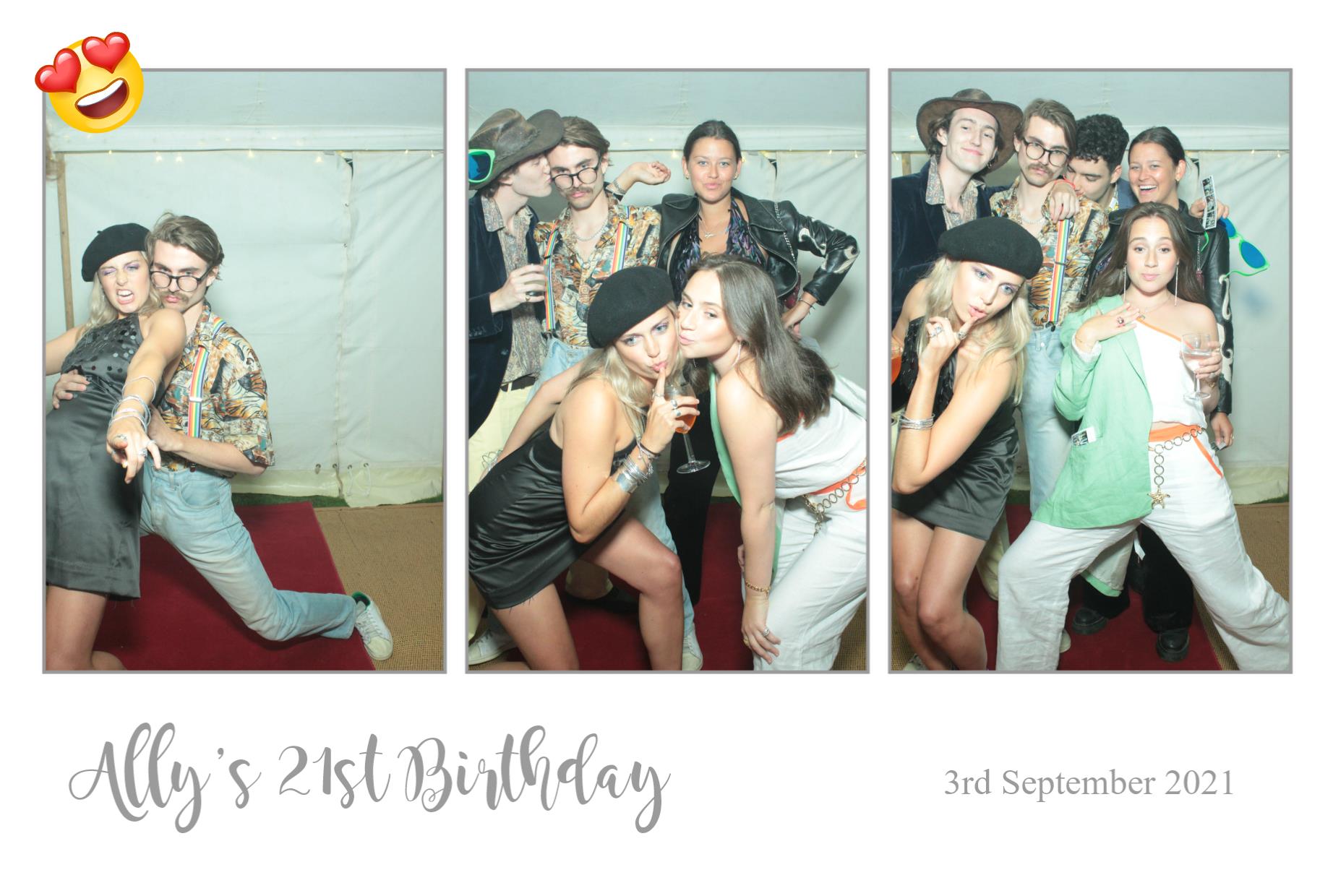 Ally's 21st Birthday | View more photos from the event at gallery.myphotoboothexperience.co.uk/u/MyPhotoBoothExperienceLtd/Allys-21st-Birthday