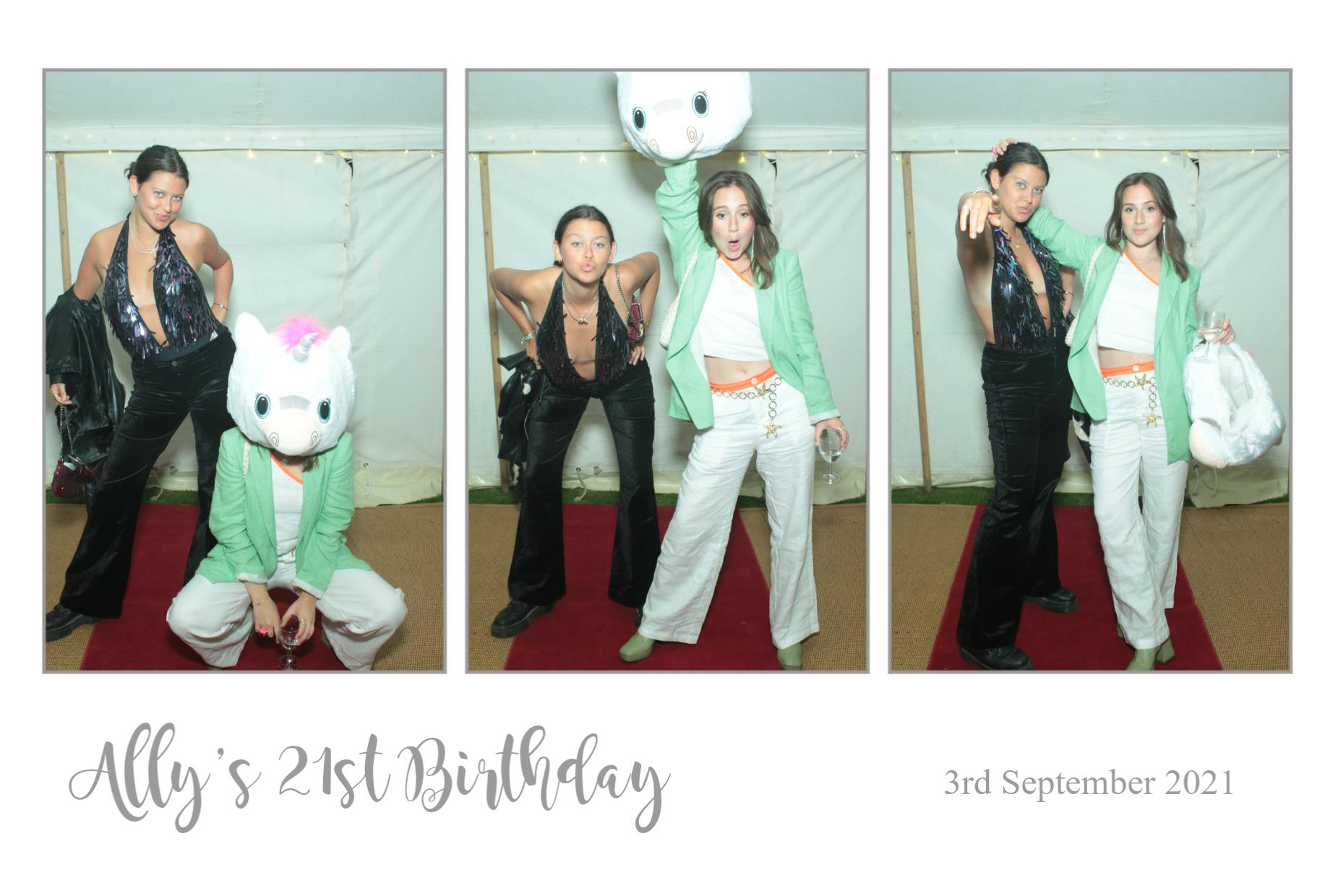 Ally's 21st Birthday | View more photos from the event at gallery.myphotoboothexperience.co.uk/u/MyPhotoBoothExperienceLtd/Allys-21st-Birthday