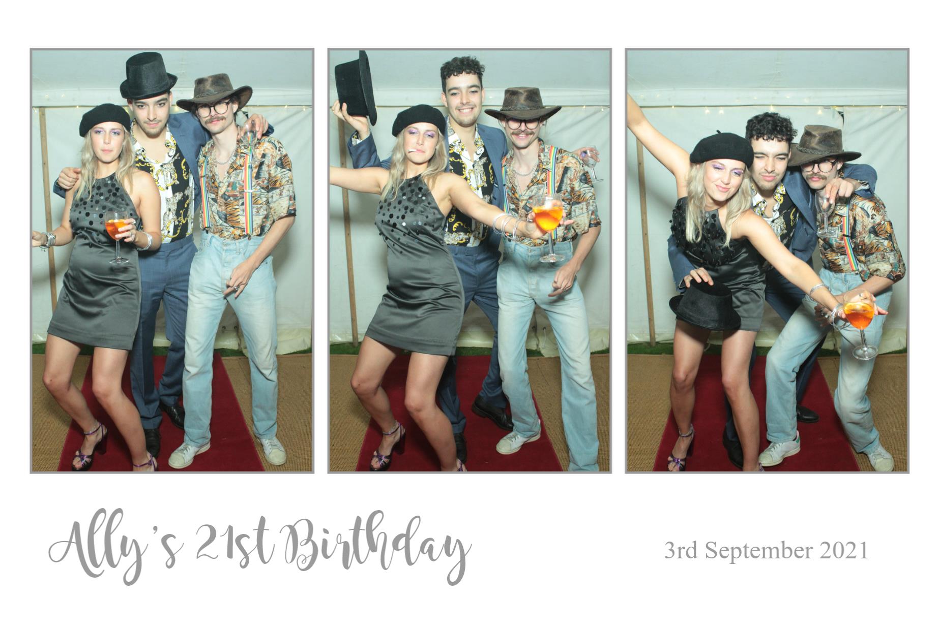 Ally's 21st Birthday | View more photos from the event at gallery.myphotoboothexperience.co.uk/u/MyPhotoBoothExperienceLtd/Allys-21st-Birthday
