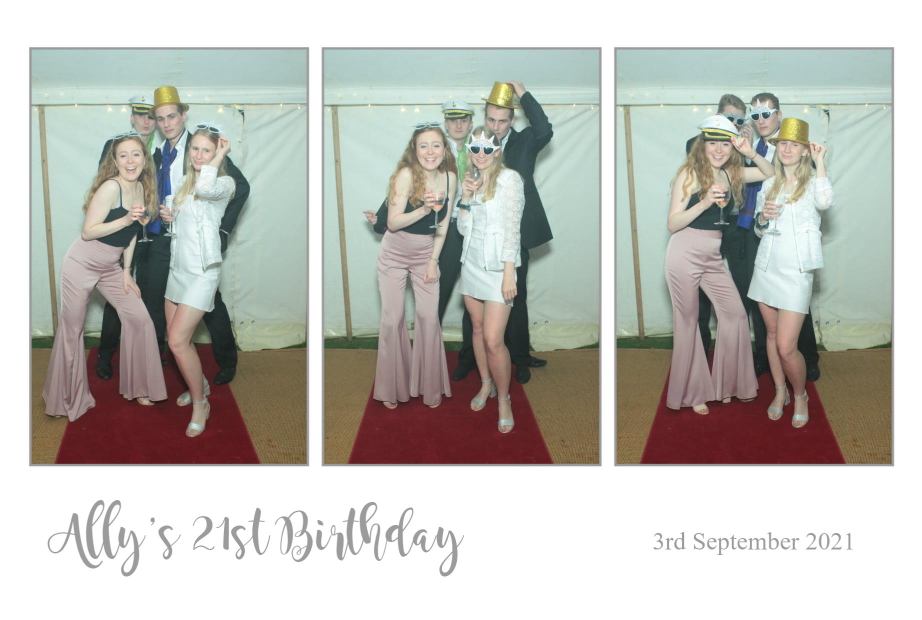Ally's 21st Birthday | View more photos from the event at gallery.myphotoboothexperience.co.uk/u/MyPhotoBoothExperienceLtd/Allys-21st-Birthday