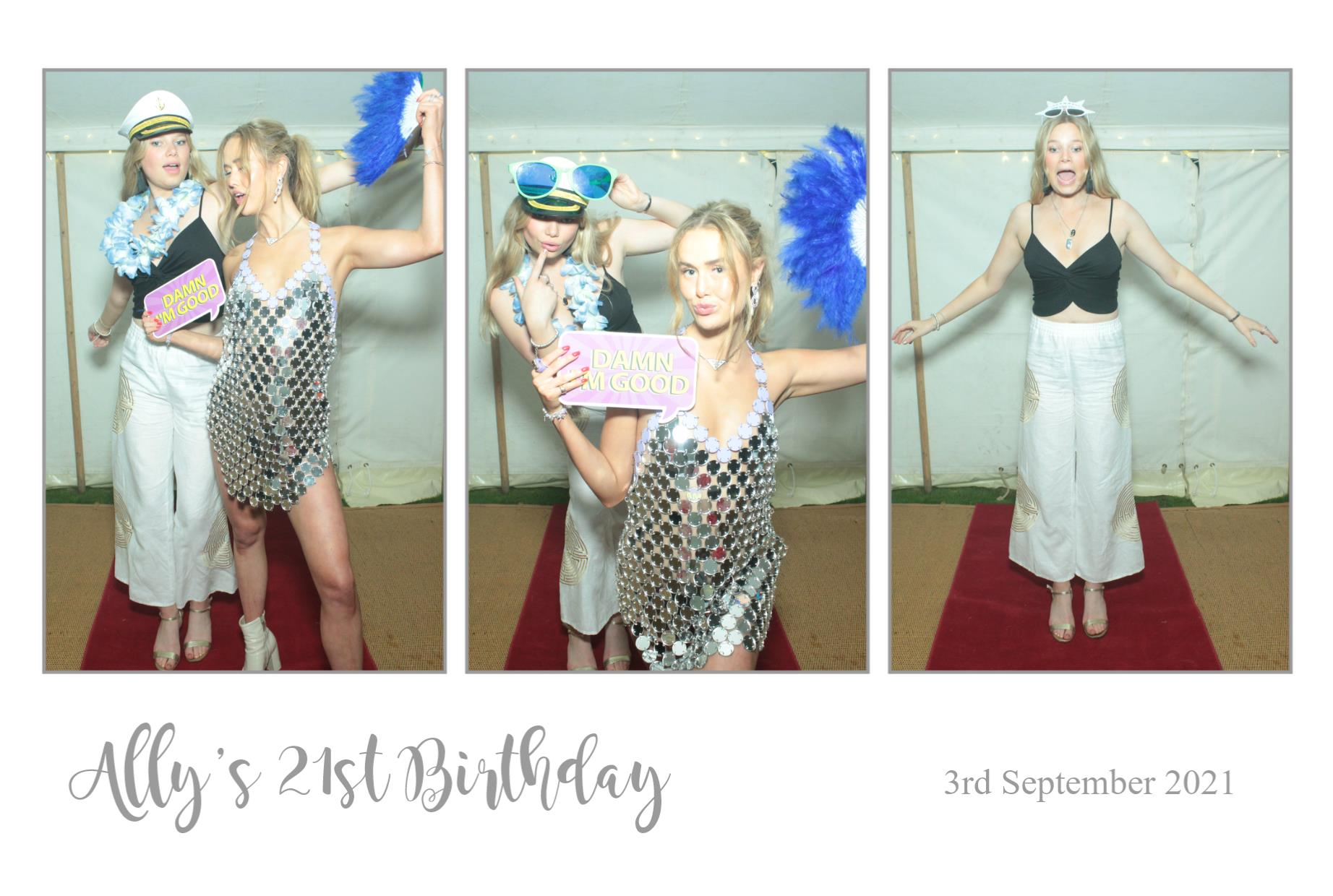 Ally's 21st Birthday | View more photos from the event at gallery.myphotoboothexperience.co.uk/u/MyPhotoBoothExperienceLtd/Allys-21st-Birthday