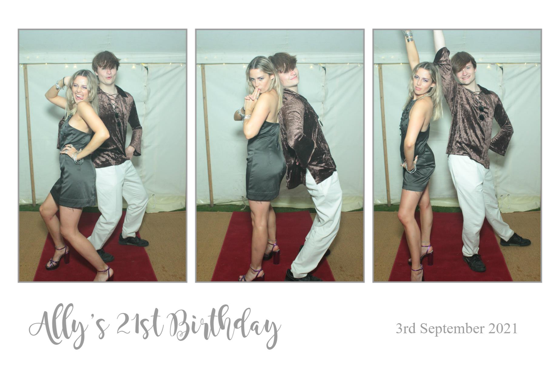 Ally's 21st Birthday | View more photos from the event at gallery.myphotoboothexperience.co.uk/u/MyPhotoBoothExperienceLtd/Allys-21st-Birthday