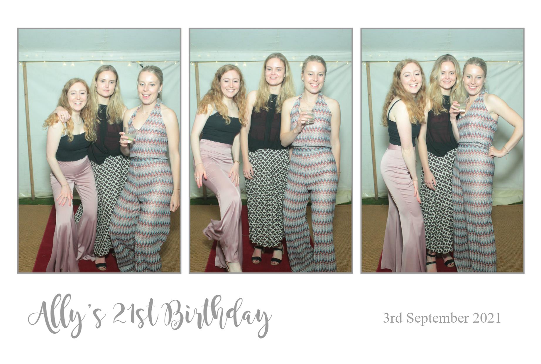 Ally's 21st Birthday | View more photos from the event at gallery.myphotoboothexperience.co.uk/u/MyPhotoBoothExperienceLtd/Allys-21st-Birthday