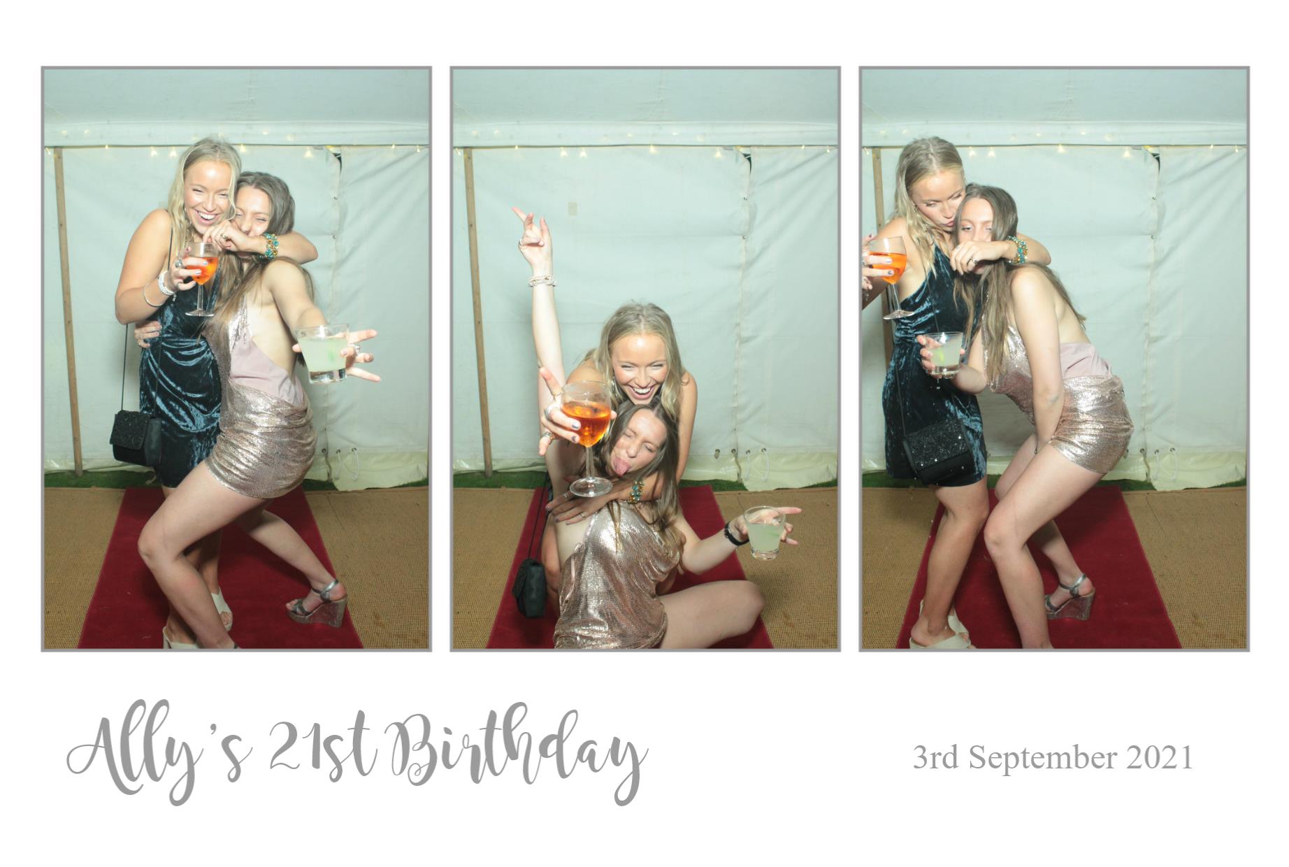 Ally's 21st Birthday | View more photos from the event at gallery.myphotoboothexperience.co.uk/u/MyPhotoBoothExperienceLtd/Allys-21st-Birthday