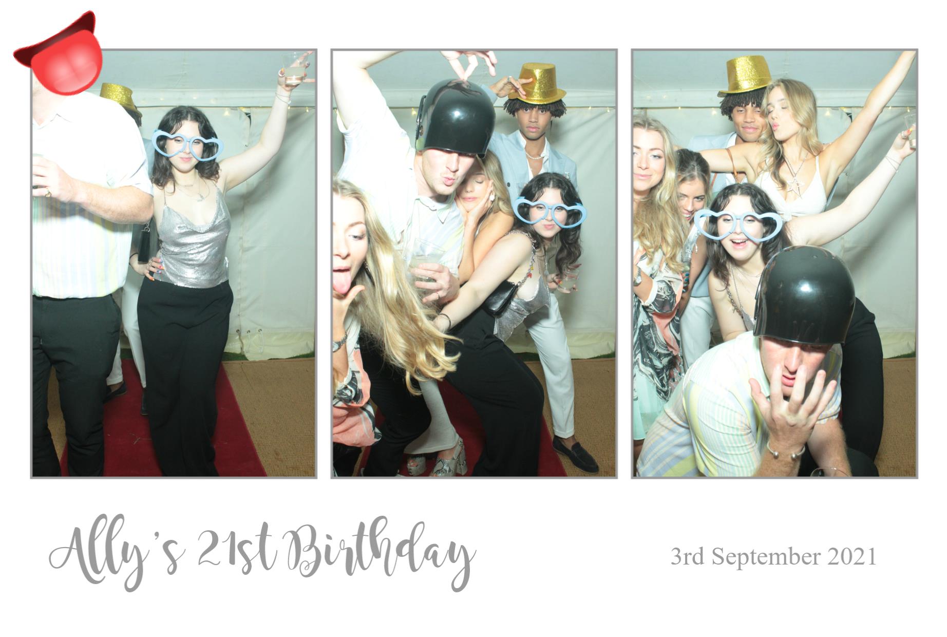 Ally's 21st Birthday | View more photos from the event at gallery.myphotoboothexperience.co.uk/u/MyPhotoBoothExperienceLtd/Allys-21st-Birthday