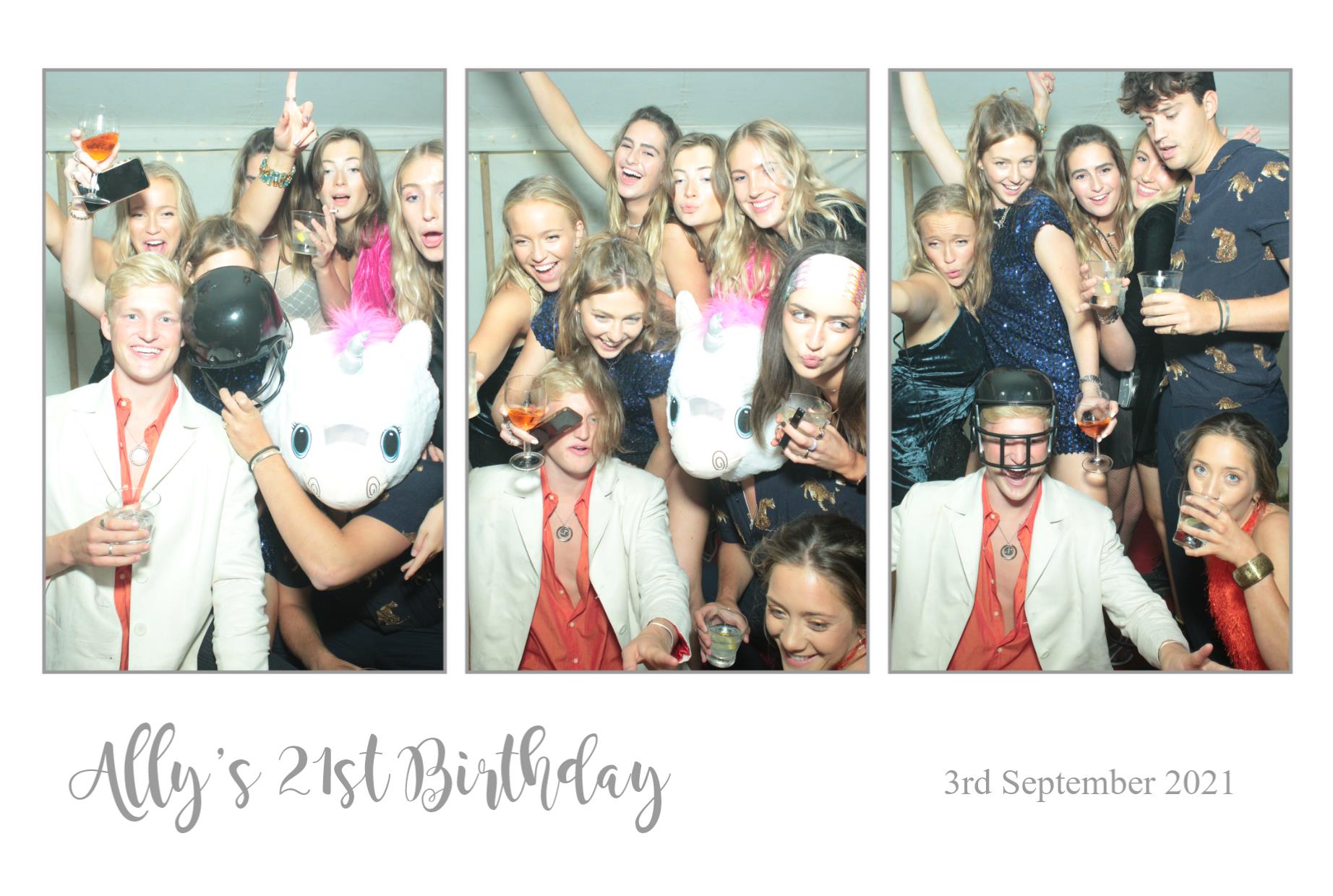 Ally's 21st Birthday | View more photos from the event at gallery.myphotoboothexperience.co.uk/u/MyPhotoBoothExperienceLtd/Allys-21st-Birthday