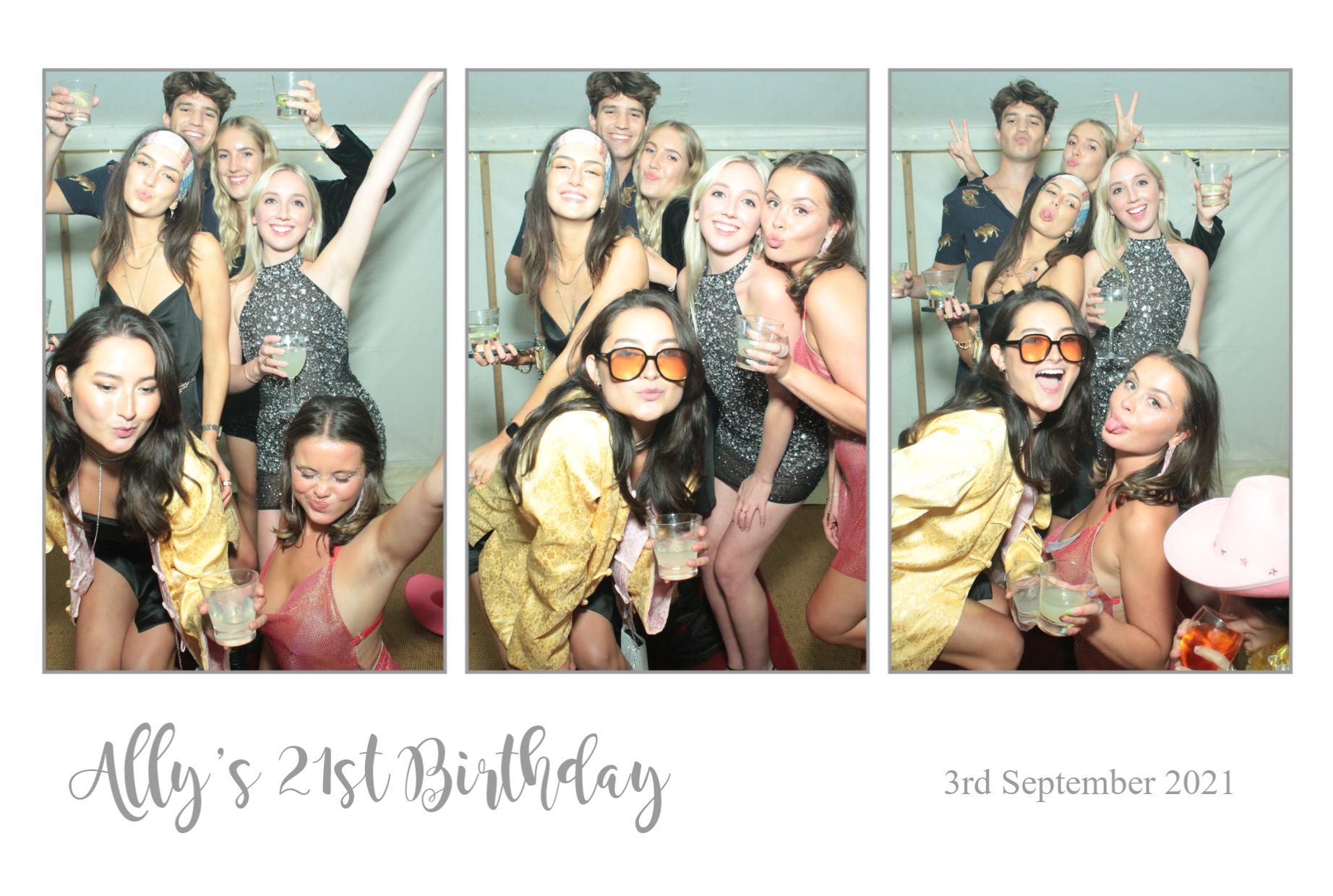 Ally's 21st Birthday | View more photos from the event at gallery.myphotoboothexperience.co.uk/u/MyPhotoBoothExperienceLtd/Allys-21st-Birthday