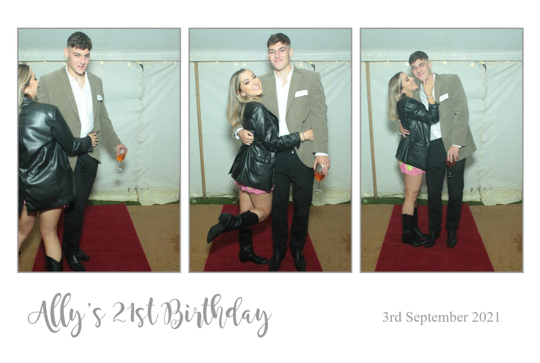 Ally's 21st Birthday | View more photos from the event at gallery.myphotoboothexperience.co.uk/u/MyPhotoBoothExperienceLtd/Allys-21st-Birthday