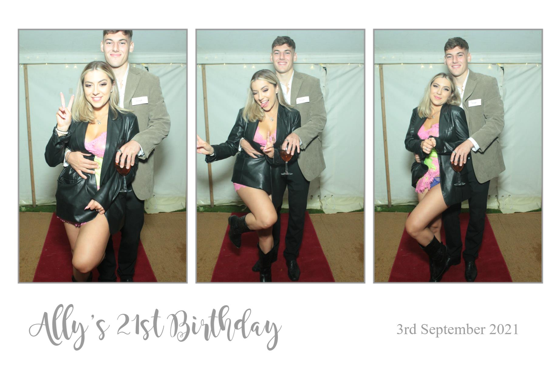 Ally's 21st Birthday | View more photos from the event at gallery.myphotoboothexperience.co.uk/u/MyPhotoBoothExperienceLtd/Allys-21st-Birthday