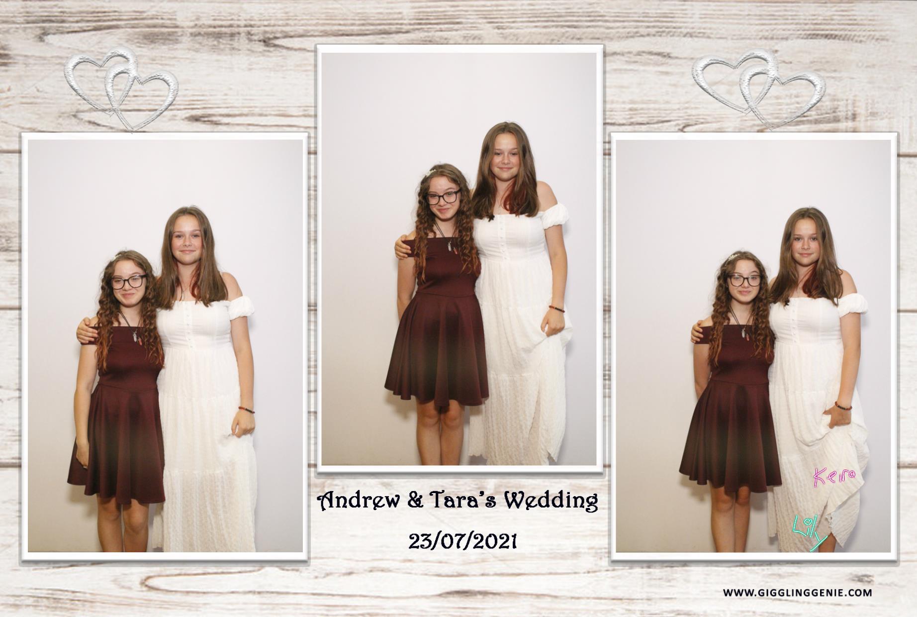 Andrew & Tara's Wedding | View more photos from the event at gallery.myphotoboothexperience.co.uk/u/MyPhotoBoothExperienceLtd/Andrew-Taras-Wedding