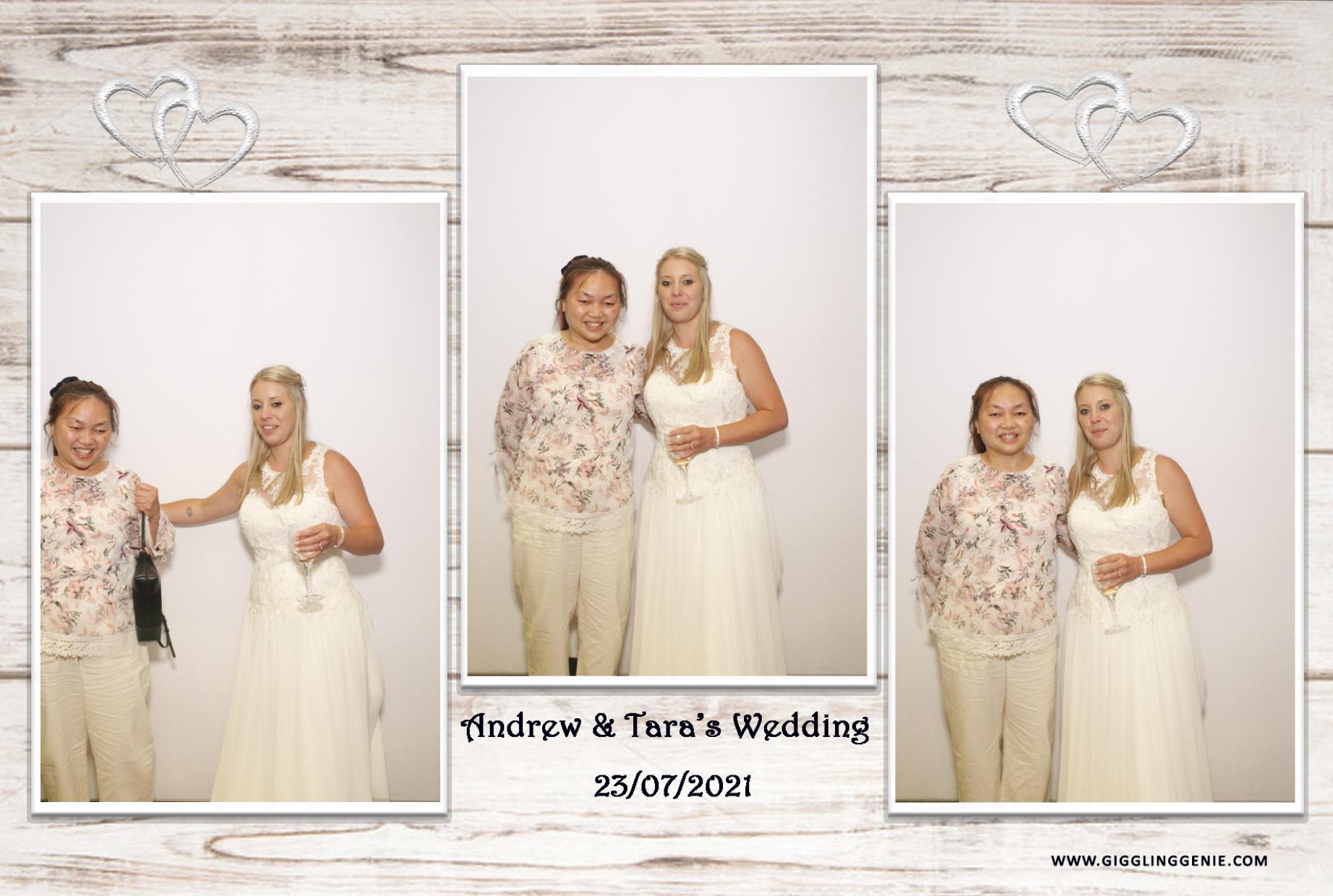 Andrew & Tara's Wedding | View more photos from the event at gallery.myphotoboothexperience.co.uk/u/MyPhotoBoothExperienceLtd/Andrew-Taras-Wedding
