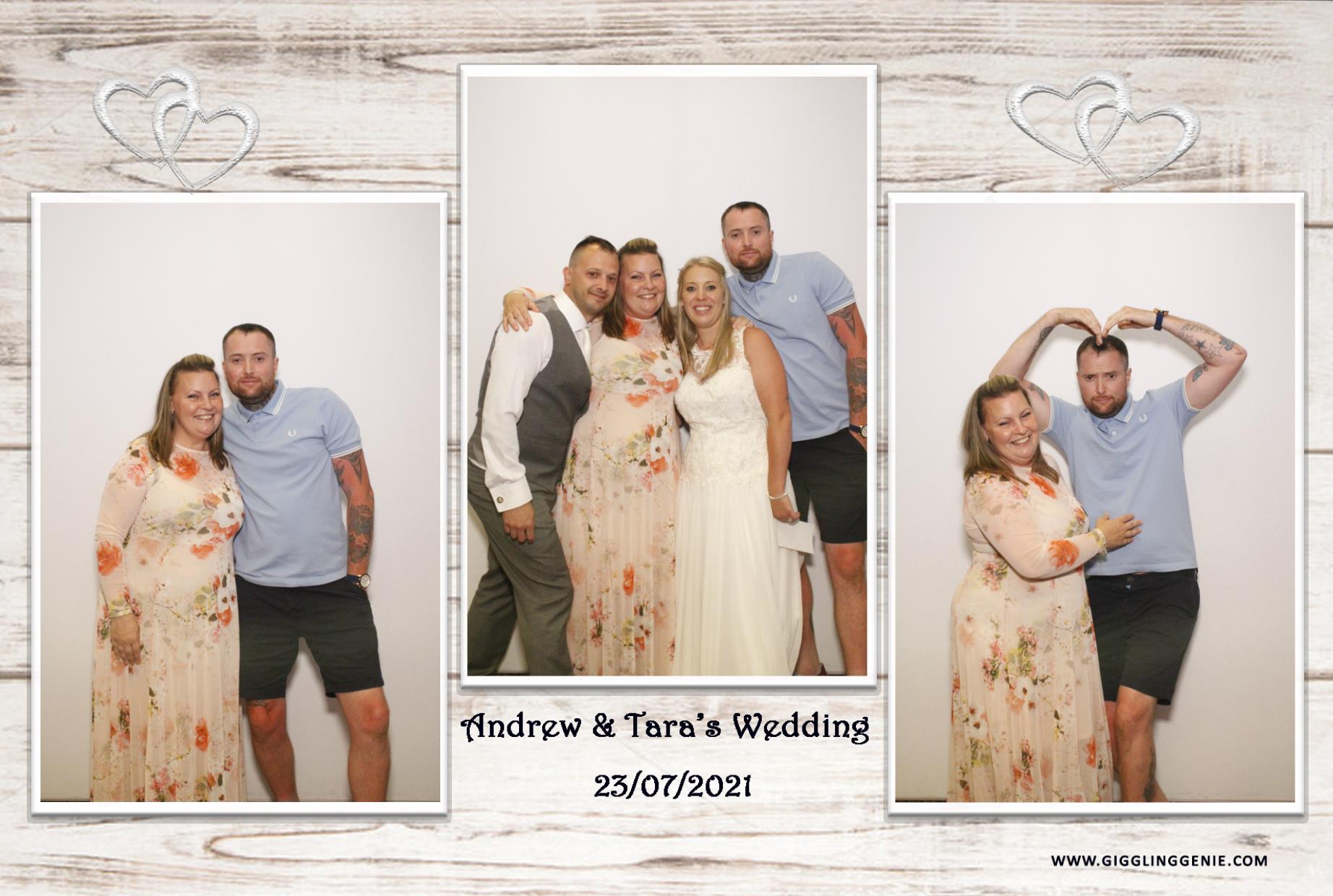 Andrew & Tara's Wedding | View more photos from the event at gallery.myphotoboothexperience.co.uk/u/MyPhotoBoothExperienceLtd/Andrew-Taras-Wedding