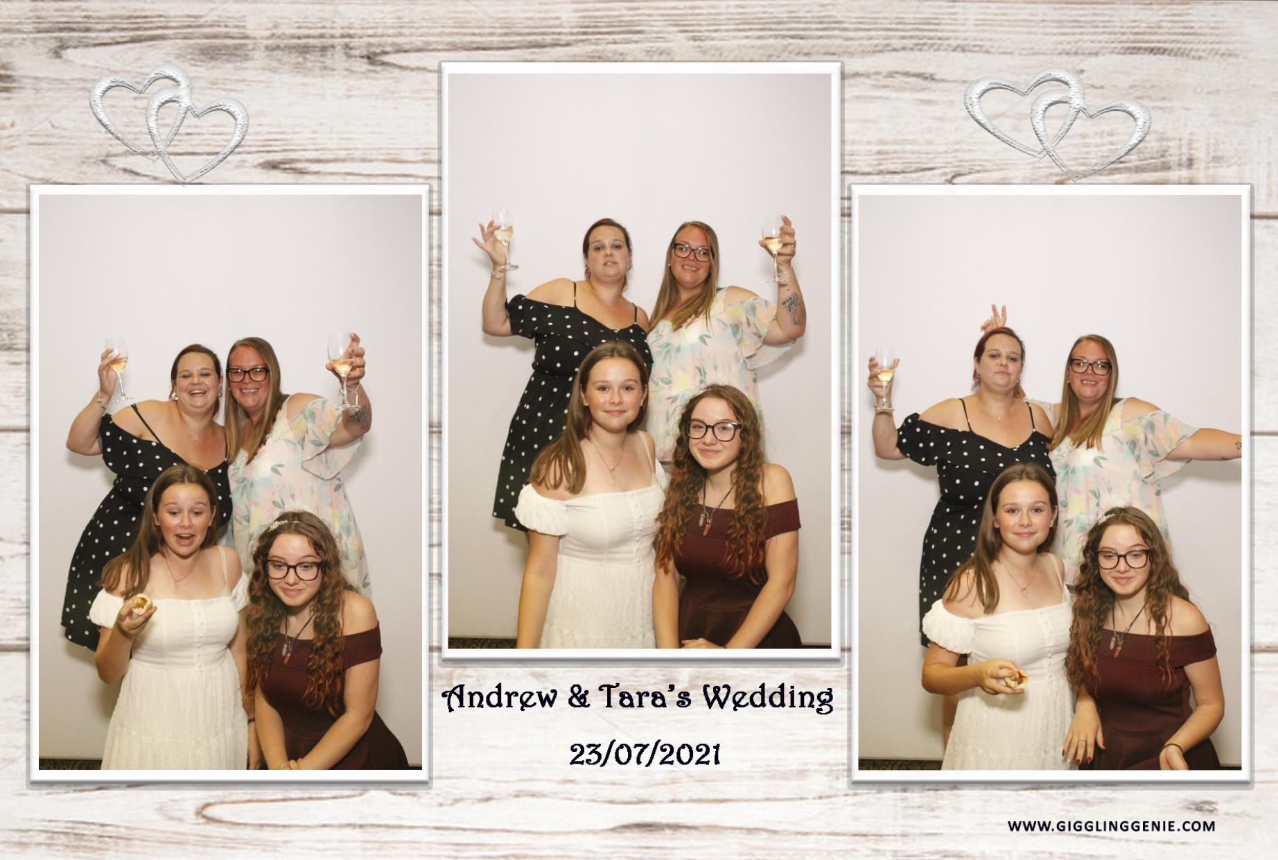 Andrew & Tara's Wedding | View more photos from the event at gallery.myphotoboothexperience.co.uk/u/MyPhotoBoothExperienceLtd/Andrew-Taras-Wedding