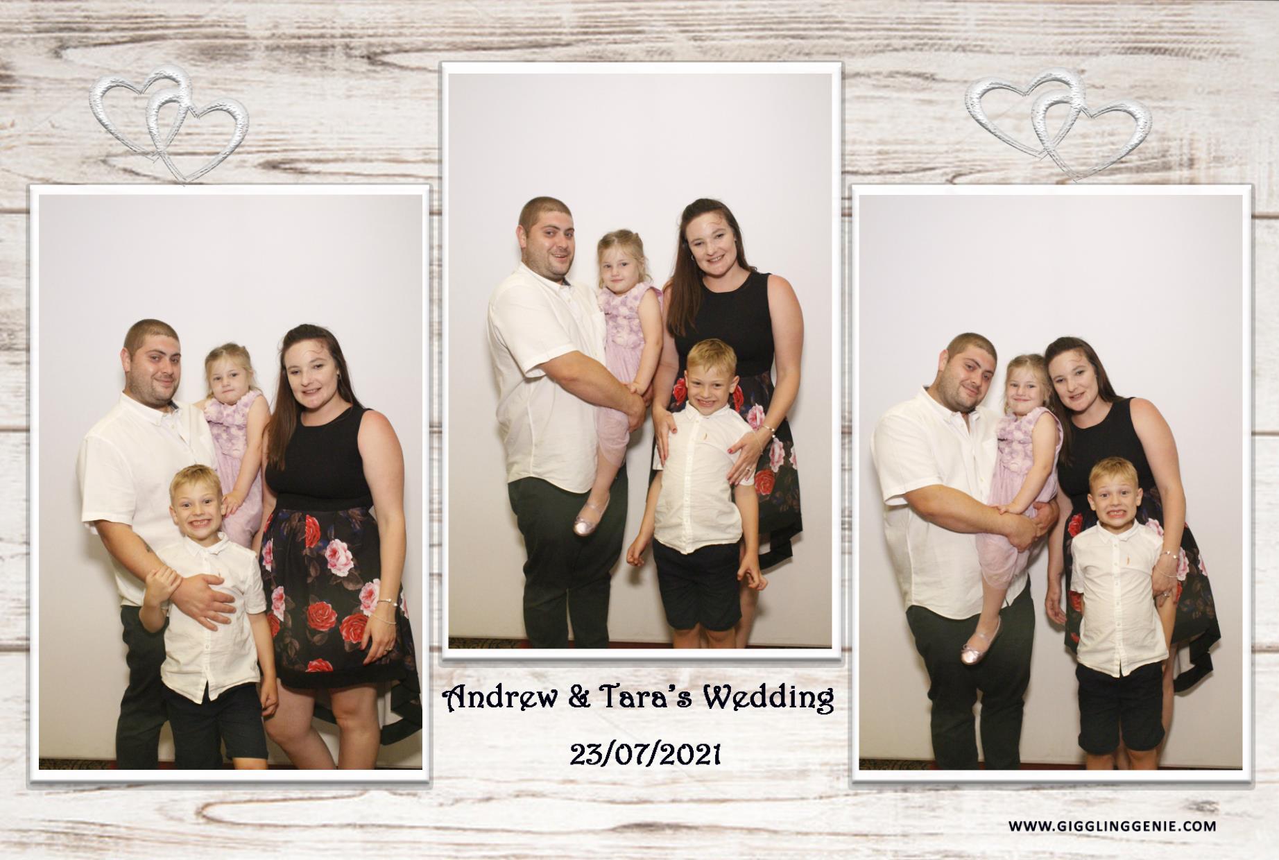 Andrew & Tara's Wedding | View more photos from the event at gallery.myphotoboothexperience.co.uk/u/MyPhotoBoothExperienceLtd/Andrew-Taras-Wedding