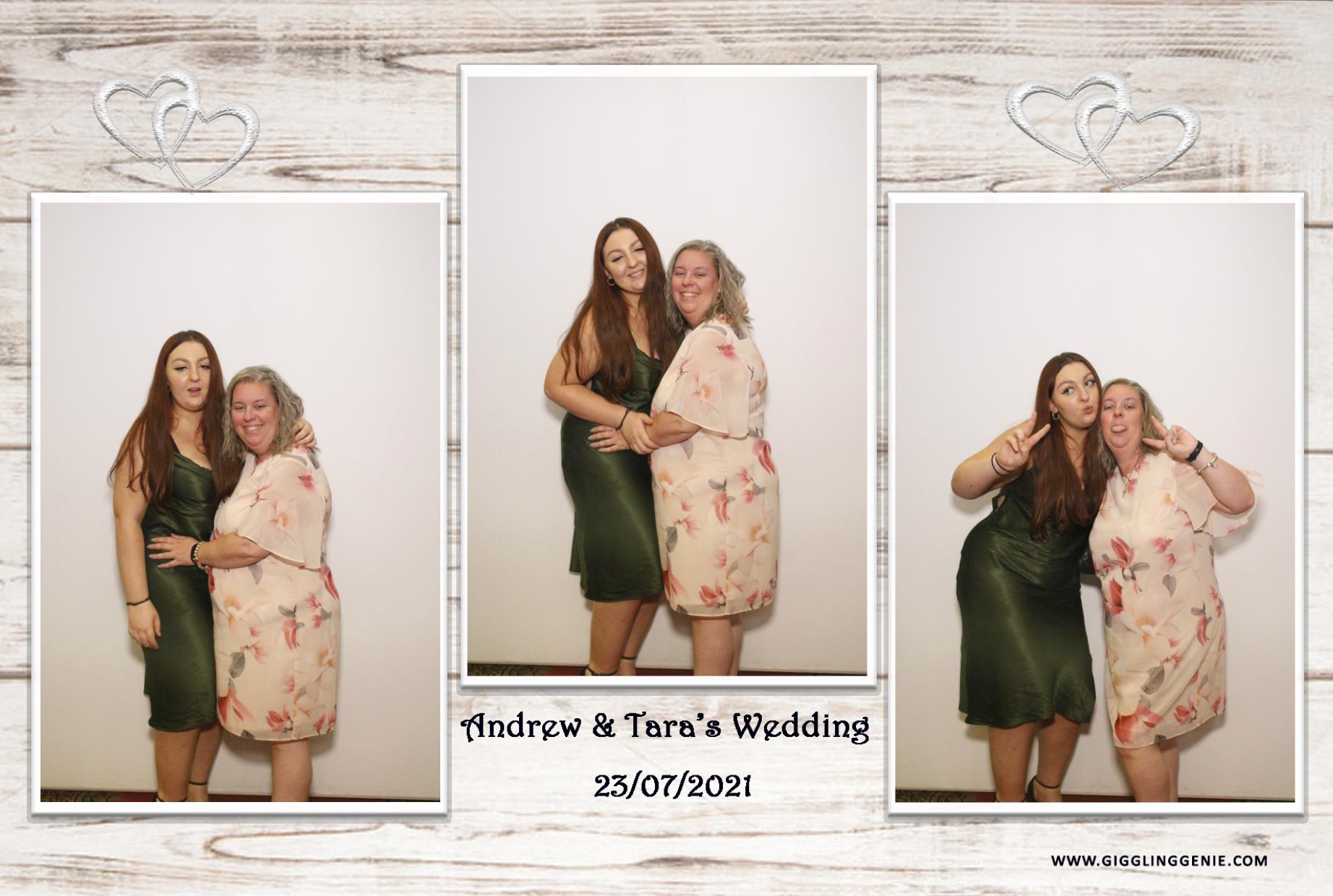 Andrew & Tara's Wedding | View more photos from the event at gallery.myphotoboothexperience.co.uk/u/MyPhotoBoothExperienceLtd/Andrew-Taras-Wedding