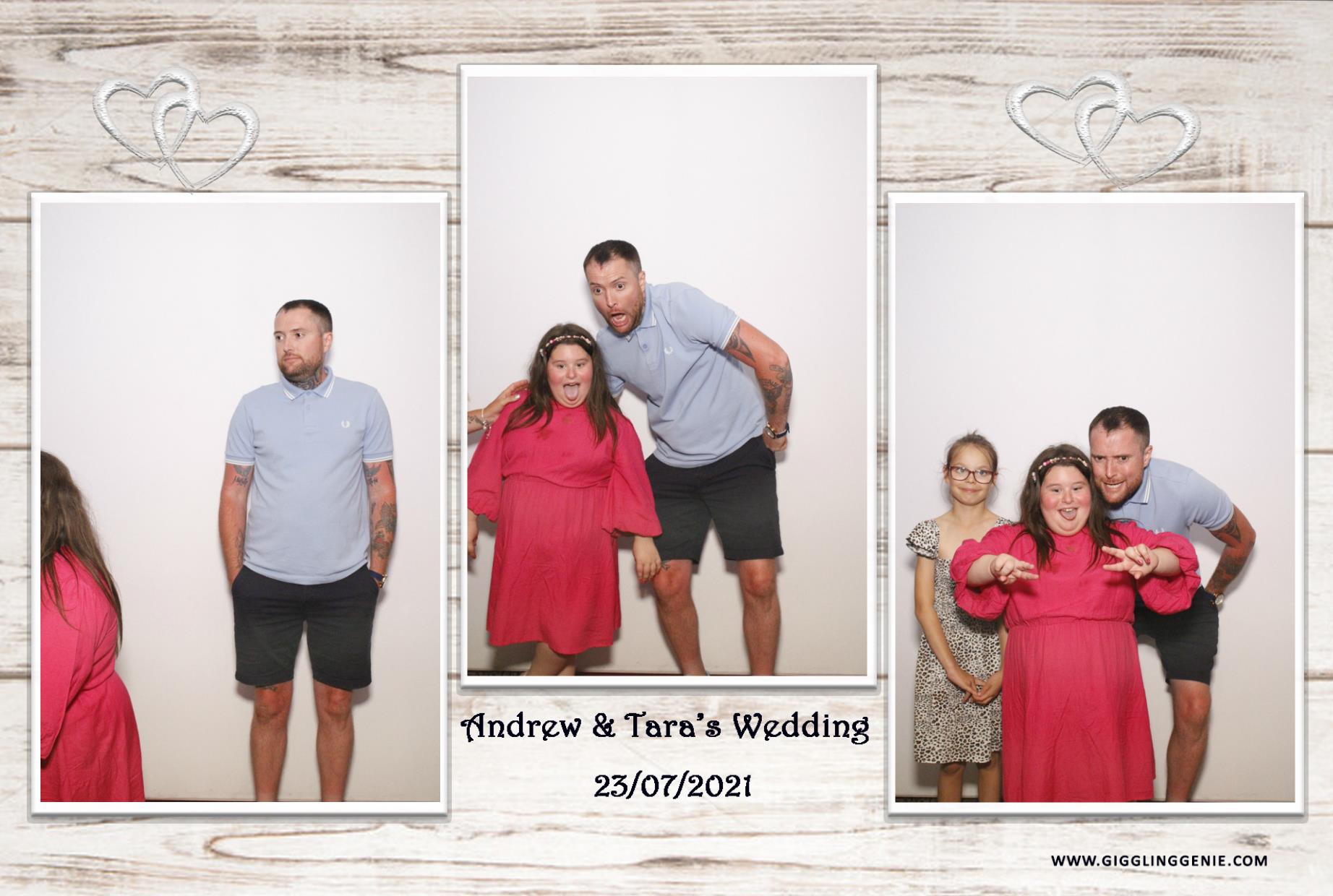 Andrew & Tara's Wedding | View more photos from the event at gallery.myphotoboothexperience.co.uk/u/MyPhotoBoothExperienceLtd/Andrew-Taras-Wedding