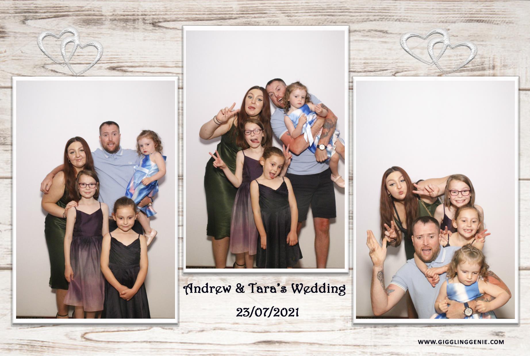 Andrew & Tara's Wedding | View more photos from the event at gallery.myphotoboothexperience.co.uk/u/MyPhotoBoothExperienceLtd/Andrew-Taras-Wedding