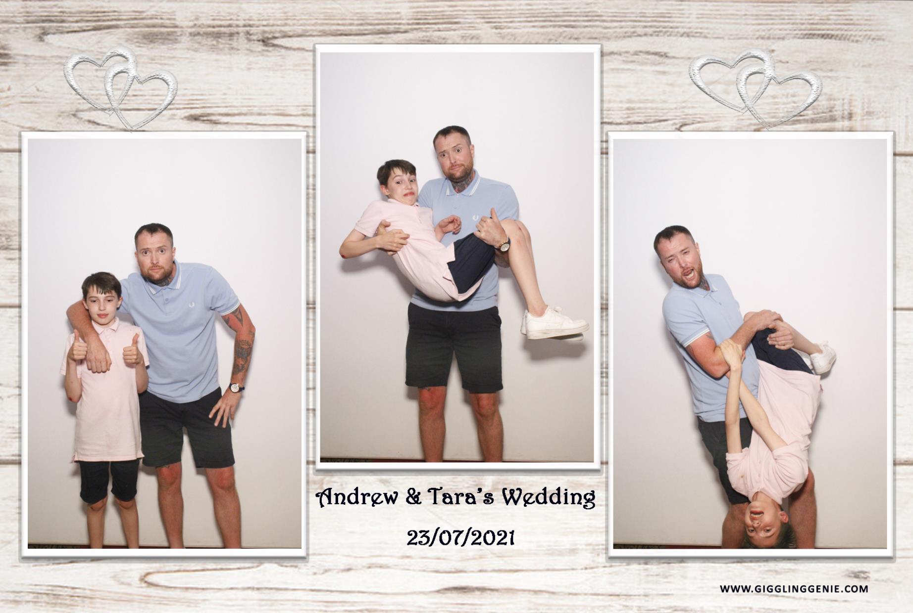Andrew & Tara's Wedding | View more photos from the event at gallery.myphotoboothexperience.co.uk/u/MyPhotoBoothExperienceLtd/Andrew-Taras-Wedding