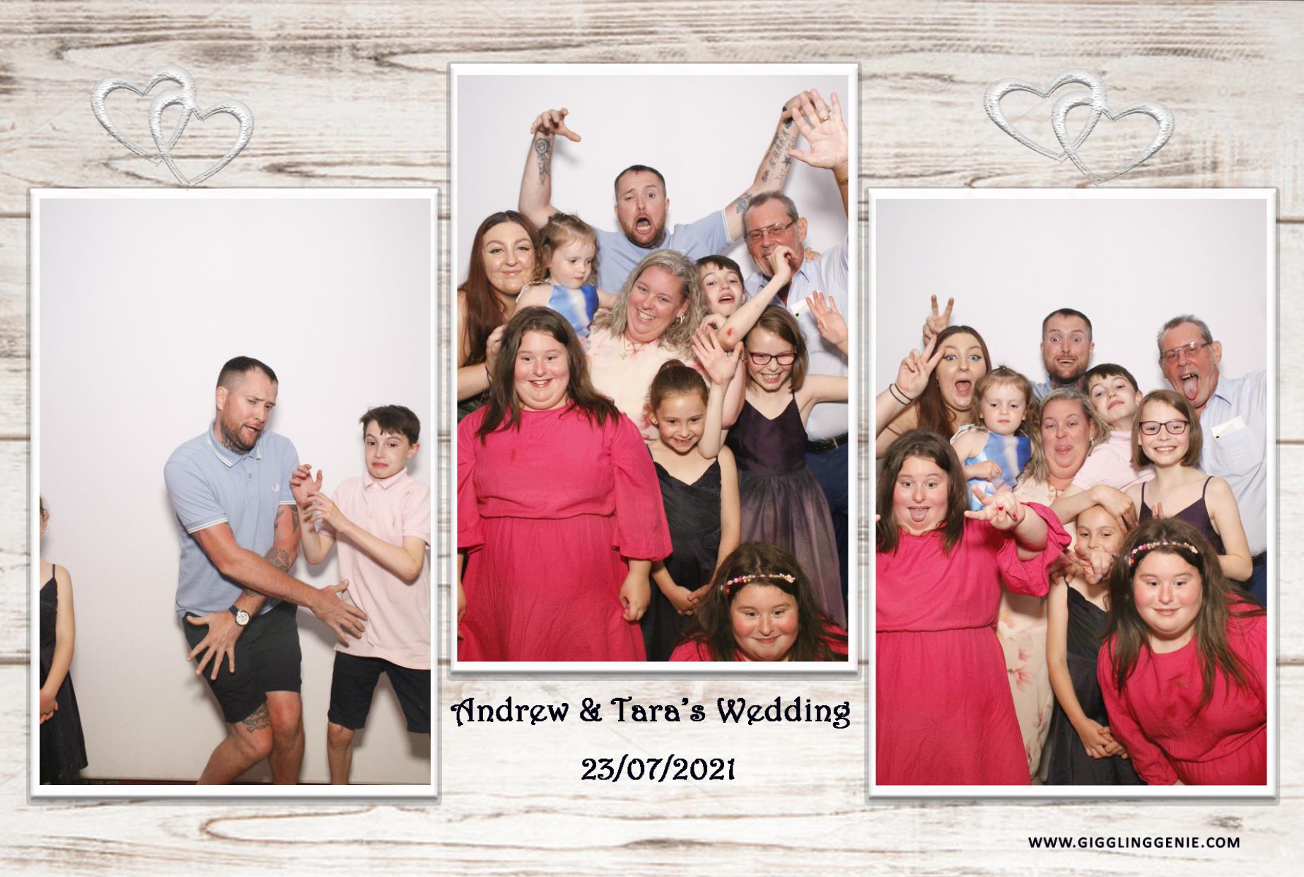 Andrew & Tara's Wedding | View more photos from the event at gallery.myphotoboothexperience.co.uk/u/MyPhotoBoothExperienceLtd/Andrew-Taras-Wedding