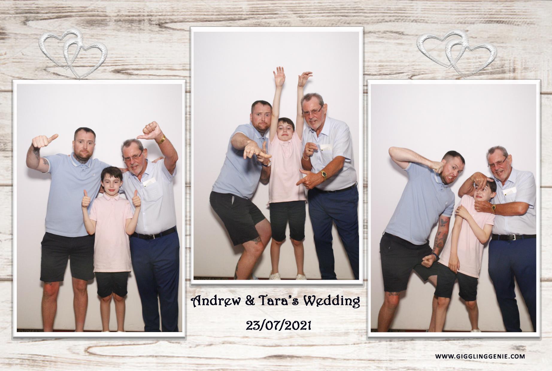 Andrew & Tara's Wedding | View more photos from the event at gallery.myphotoboothexperience.co.uk/u/MyPhotoBoothExperienceLtd/Andrew-Taras-Wedding