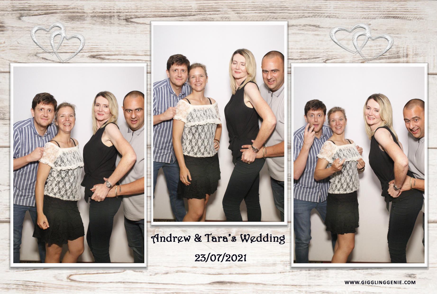 Andrew & Tara's Wedding | View more photos from the event at gallery.myphotoboothexperience.co.uk/u/MyPhotoBoothExperienceLtd/Andrew-Taras-Wedding