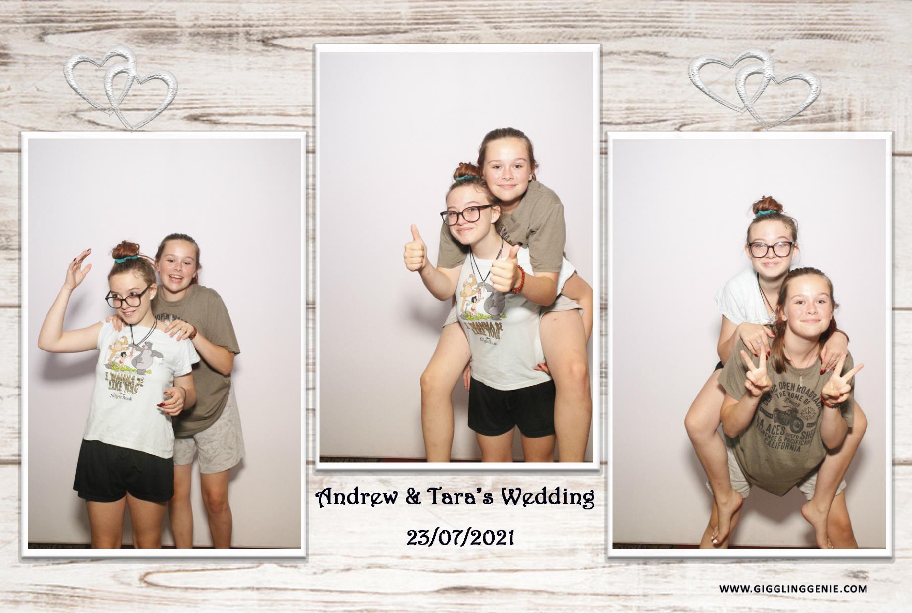 Andrew & Tara's Wedding | View more photos from the event at gallery.myphotoboothexperience.co.uk/u/MyPhotoBoothExperienceLtd/Andrew-Taras-Wedding