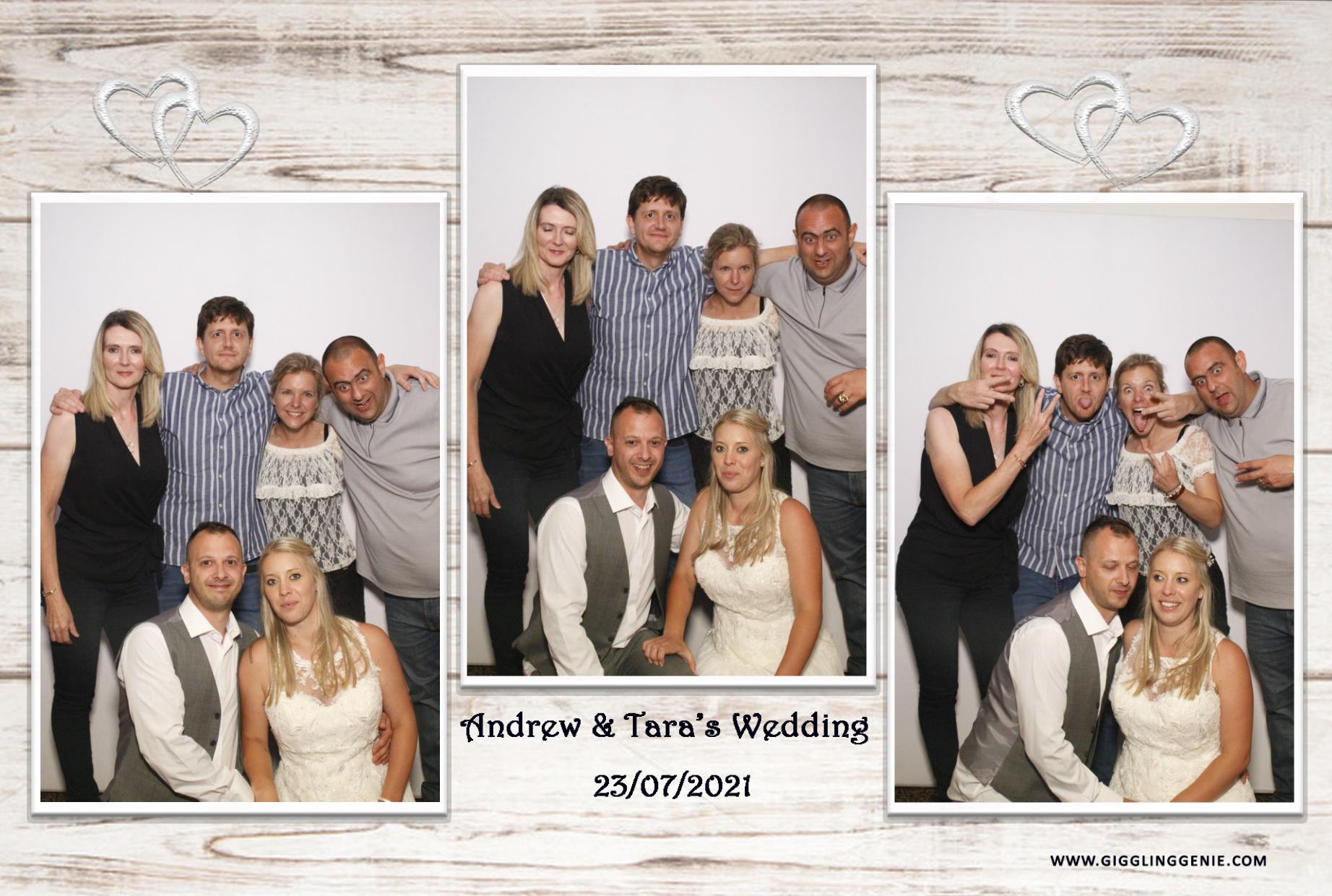 Andrew & Tara's Wedding | View more photos from the event at gallery.myphotoboothexperience.co.uk/u/MyPhotoBoothExperienceLtd/Andrew-Taras-Wedding