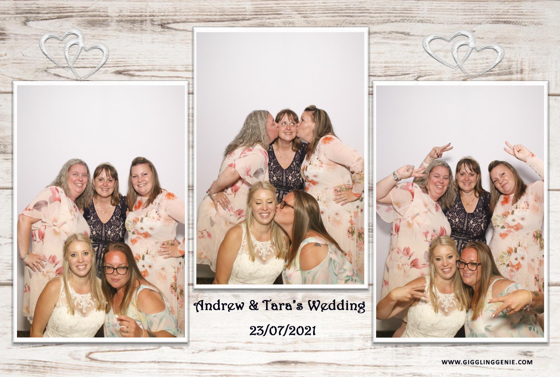 Andrew & Tara's Wedding | View more photos from the event at gallery.myphotoboothexperience.co.uk/u/MyPhotoBoothExperienceLtd/Andrew-Taras-Wedding