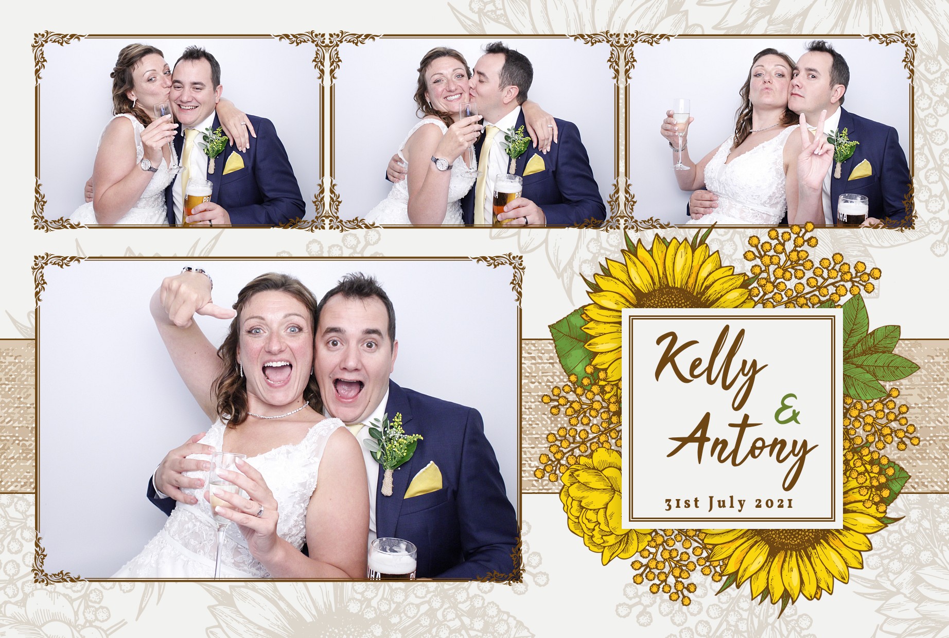 Antony and Kelly Wedding  | View more photos from the event at gallery.myphotoboothexperience.co.uk/u/MyPhotoBoothExperienceLtd/Antony-and-Kelly-Wedding