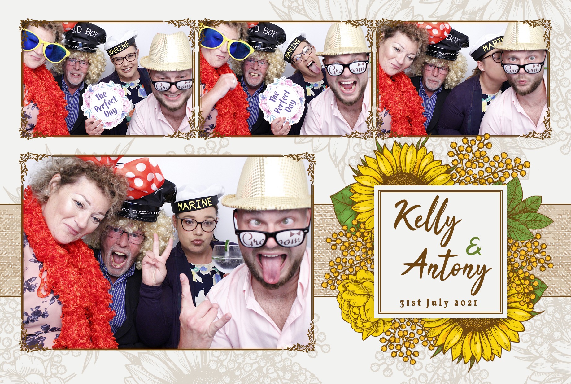 Antony and Kelly Wedding  | View more photos from the event at gallery.myphotoboothexperience.co.uk/u/MyPhotoBoothExperienceLtd/Antony-and-Kelly-Wedding