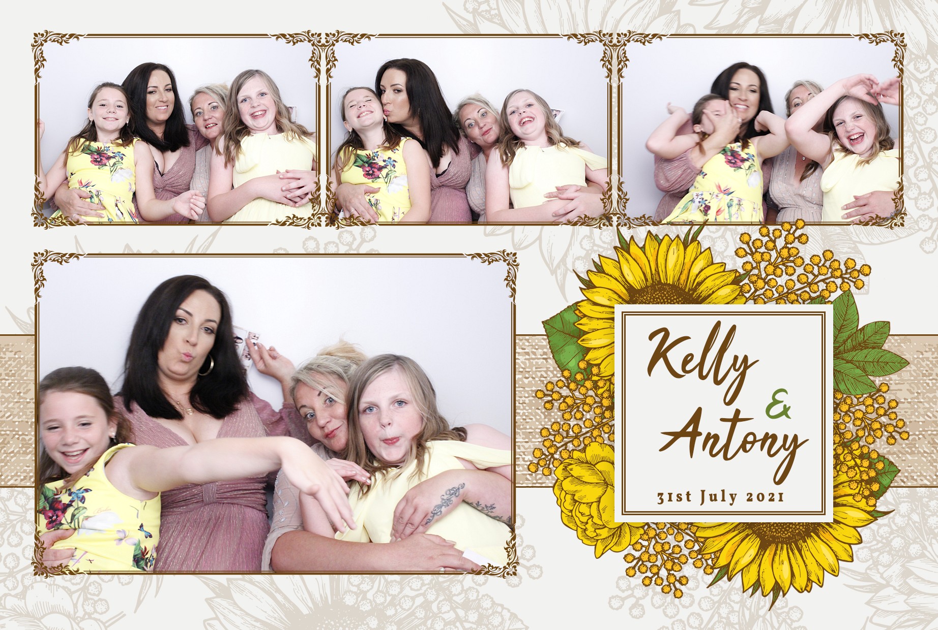 Antony and Kelly Wedding  | View more photos from the event at gallery.myphotoboothexperience.co.uk/u/MyPhotoBoothExperienceLtd/Antony-and-Kelly-Wedding