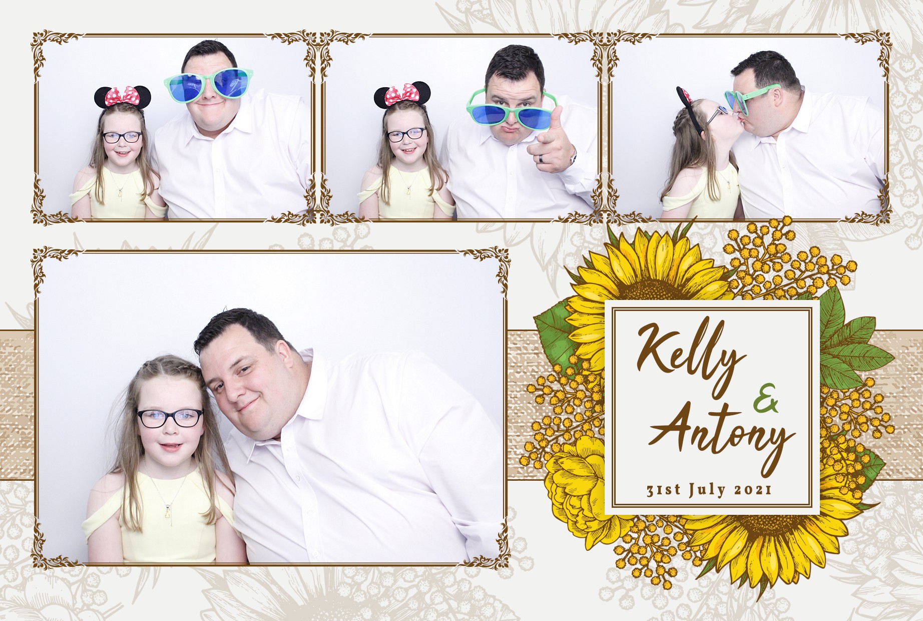 Antony and Kelly Wedding  | View more photos from the event at gallery.myphotoboothexperience.co.uk/u/MyPhotoBoothExperienceLtd/Antony-and-Kelly-Wedding