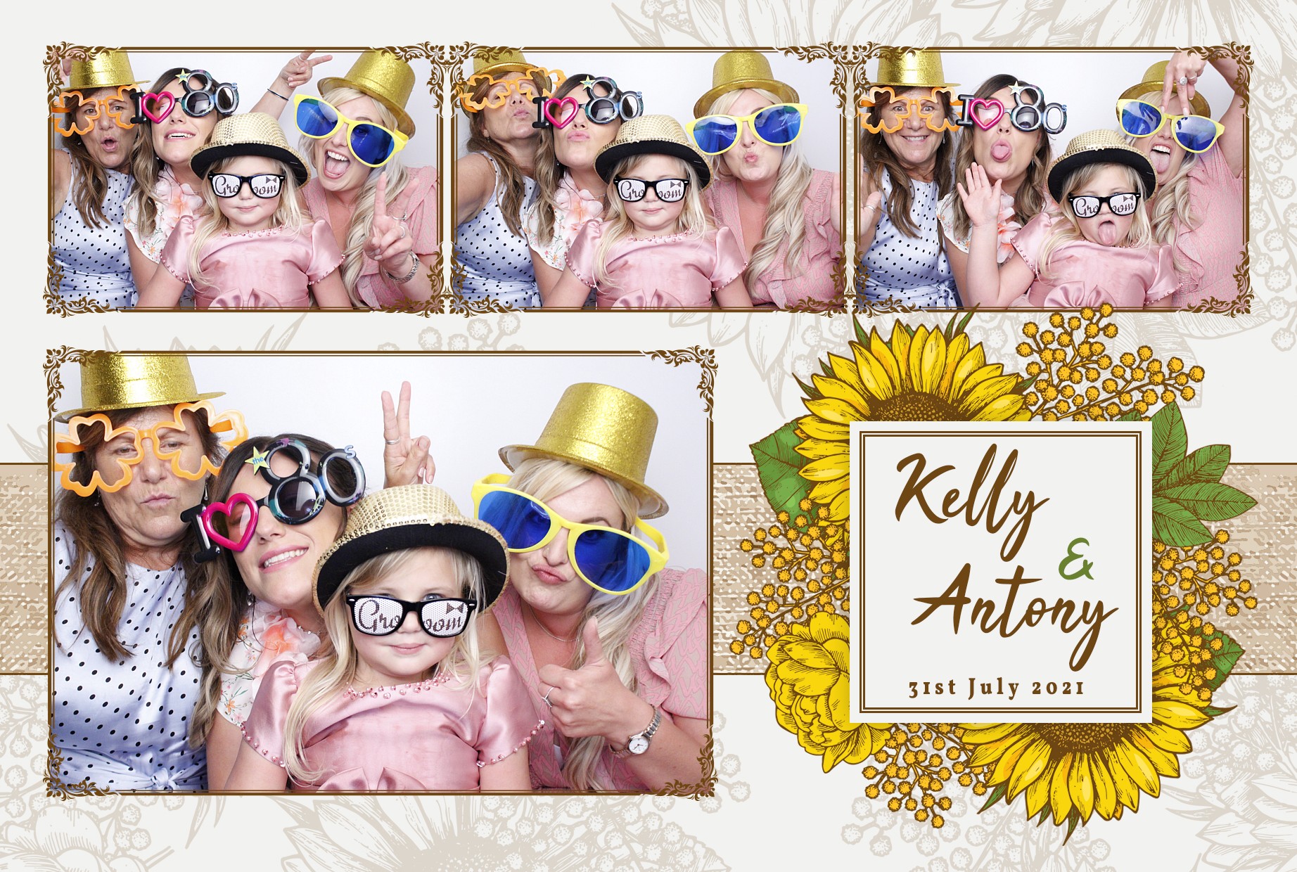 Antony and Kelly Wedding  | View more photos from the event at gallery.myphotoboothexperience.co.uk/u/MyPhotoBoothExperienceLtd/Antony-and-Kelly-Wedding