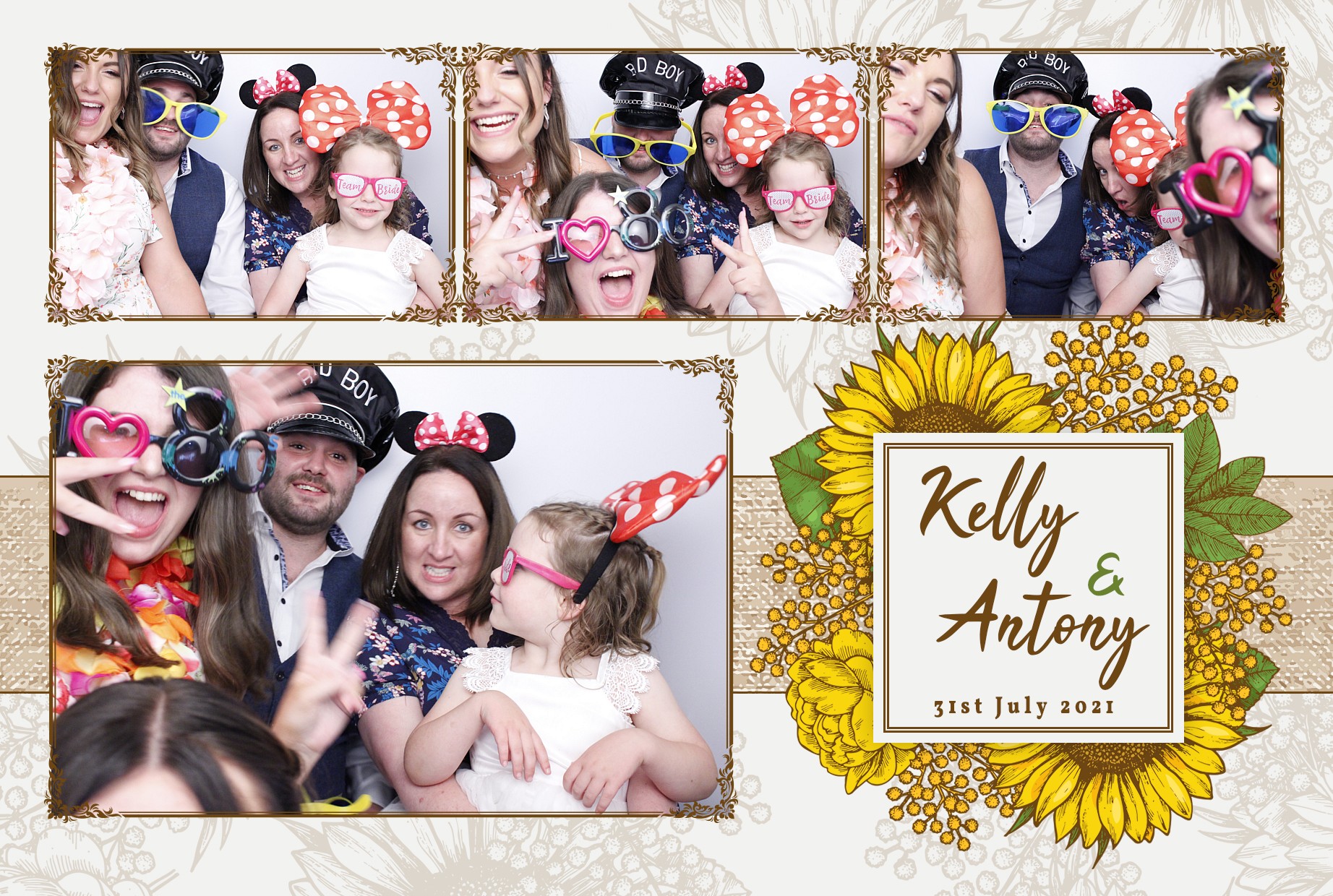 Antony and Kelly Wedding  | View more photos from the event at gallery.myphotoboothexperience.co.uk/u/MyPhotoBoothExperienceLtd/Antony-and-Kelly-Wedding