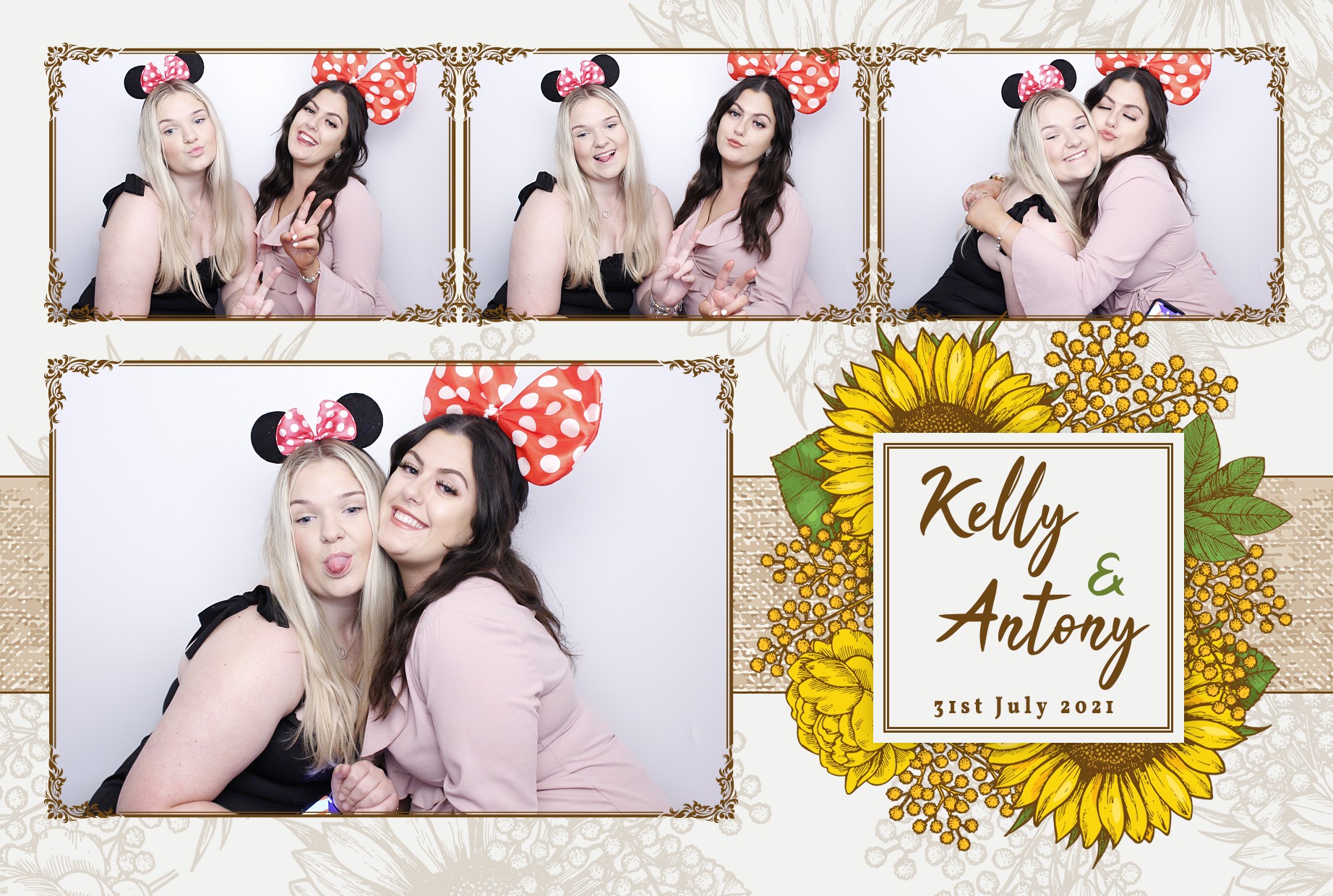 Antony and Kelly Wedding  | View more photos from the event at gallery.myphotoboothexperience.co.uk/u/MyPhotoBoothExperienceLtd/Antony-and-Kelly-Wedding